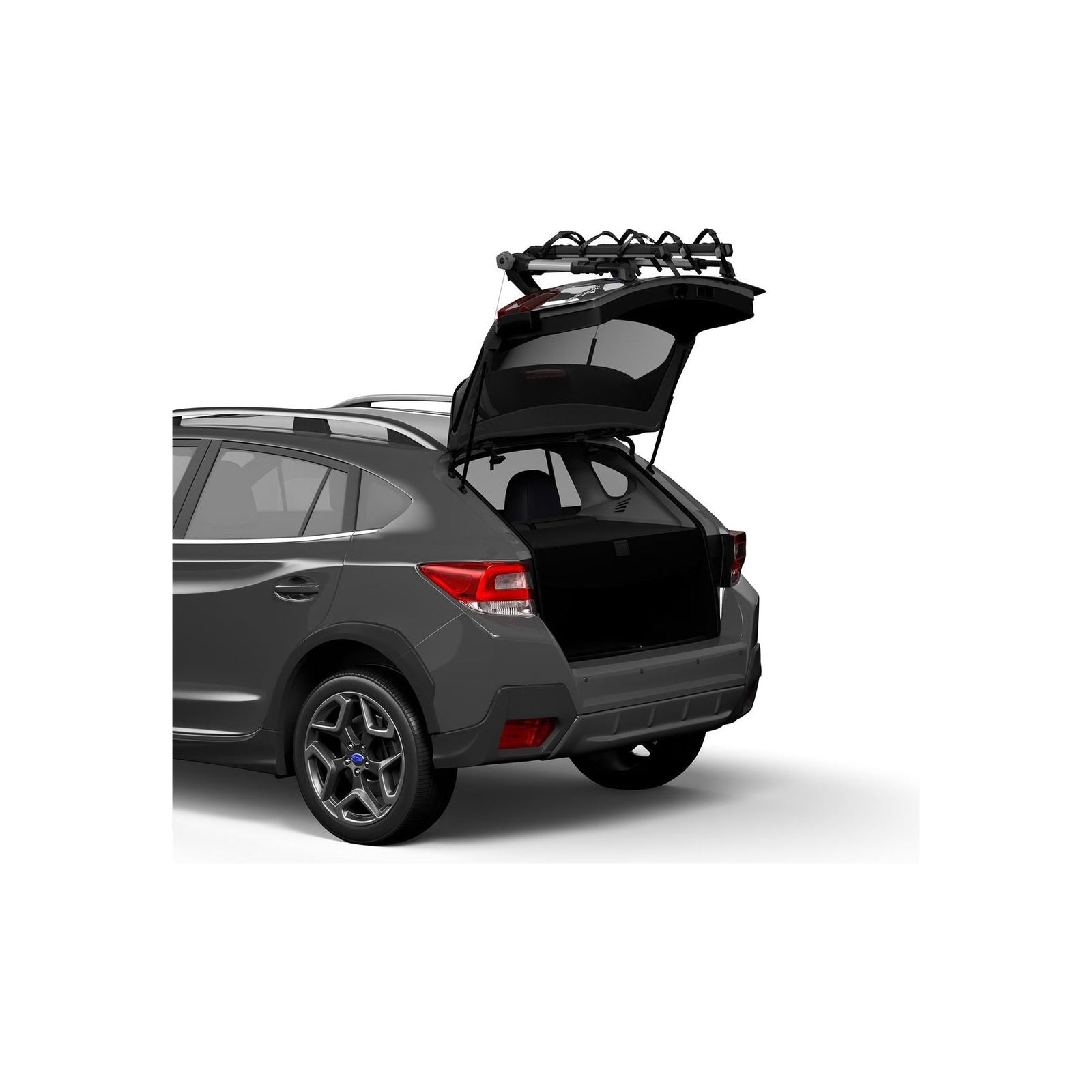 Thule Out Way Hanging three-bike hanging trunk bike rack aluminium Boot Bike Rack