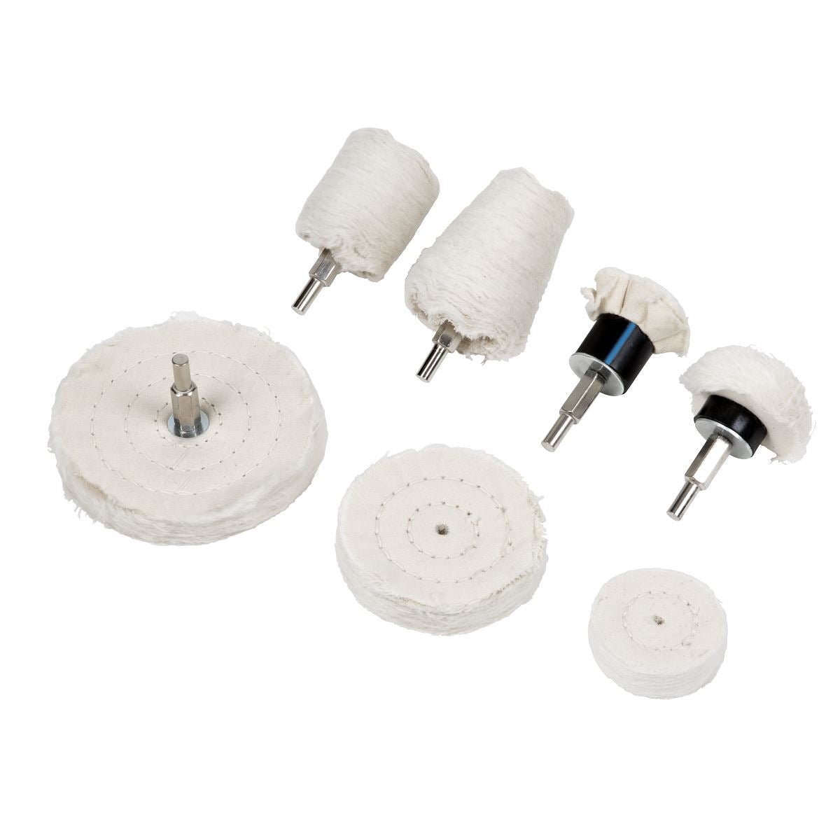 Sealey Polishing Wheel Set 8pc BGPW08