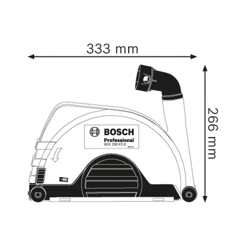 Bosch GDE 230 FC-T Professional Grinder Dust Extraction