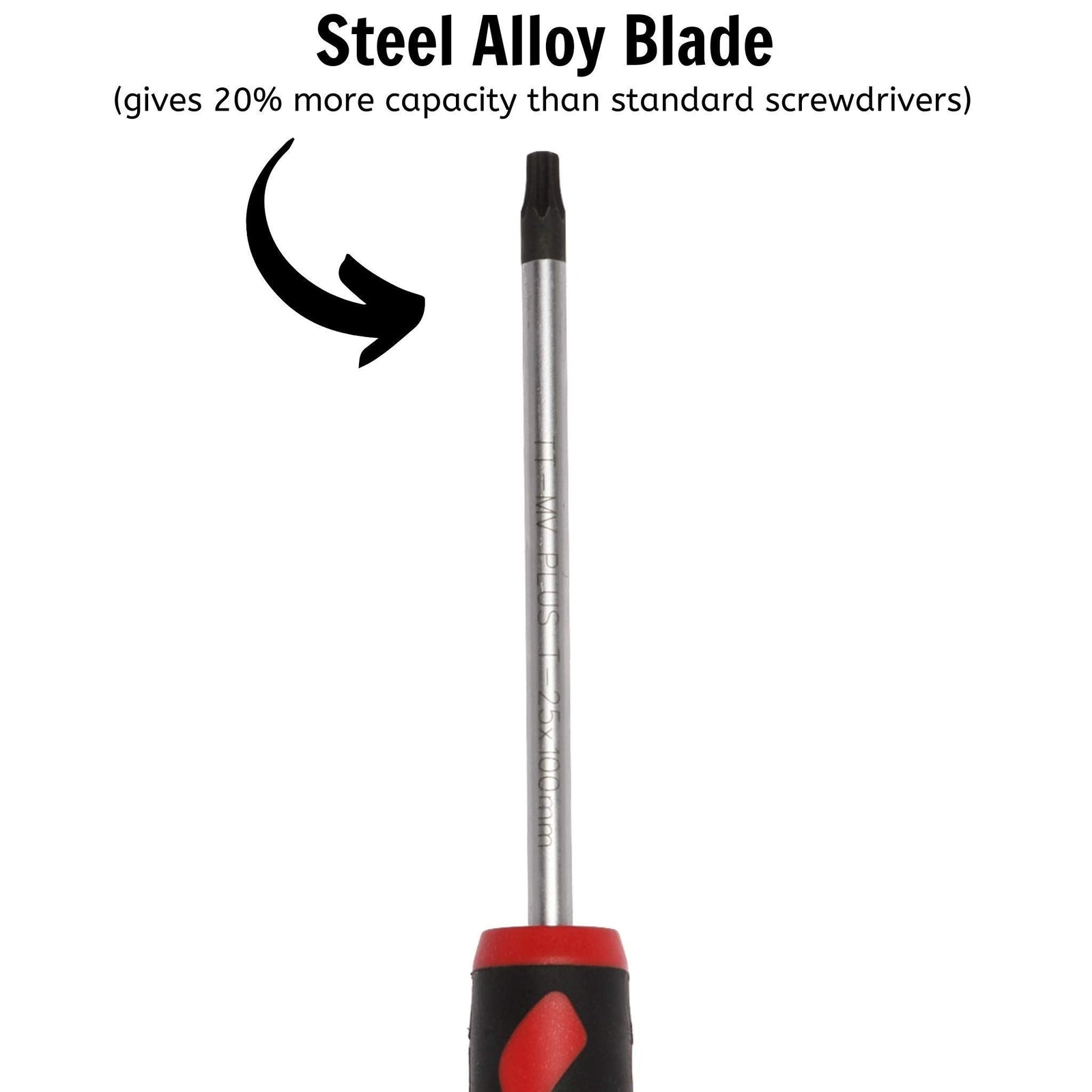 Teng Tools TX Screwdriver TX25 x 100mm L