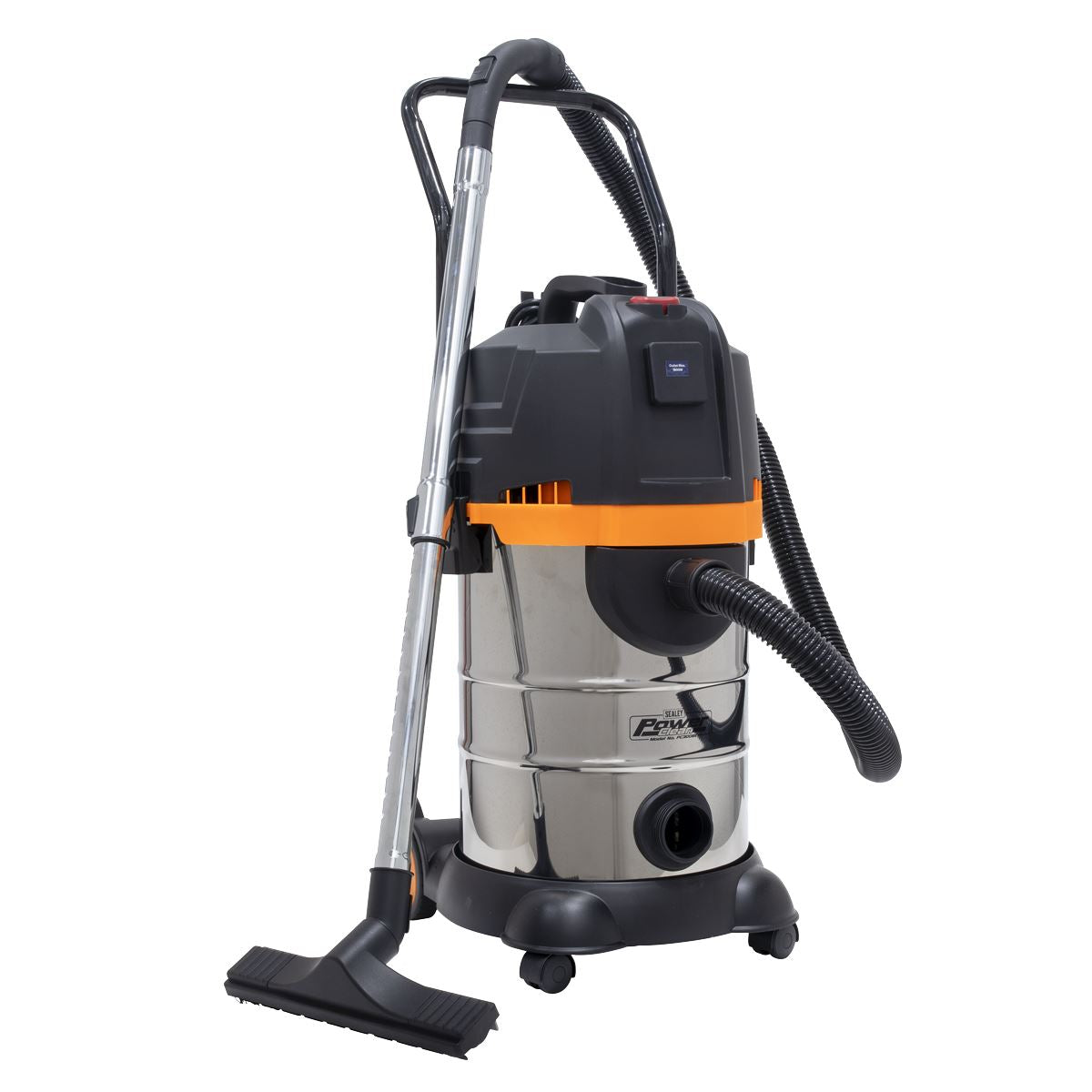 Sealey Vacuum Cleaner Cyclone Wet & Dry 30L Double Stage 1200W/230V PC300BL