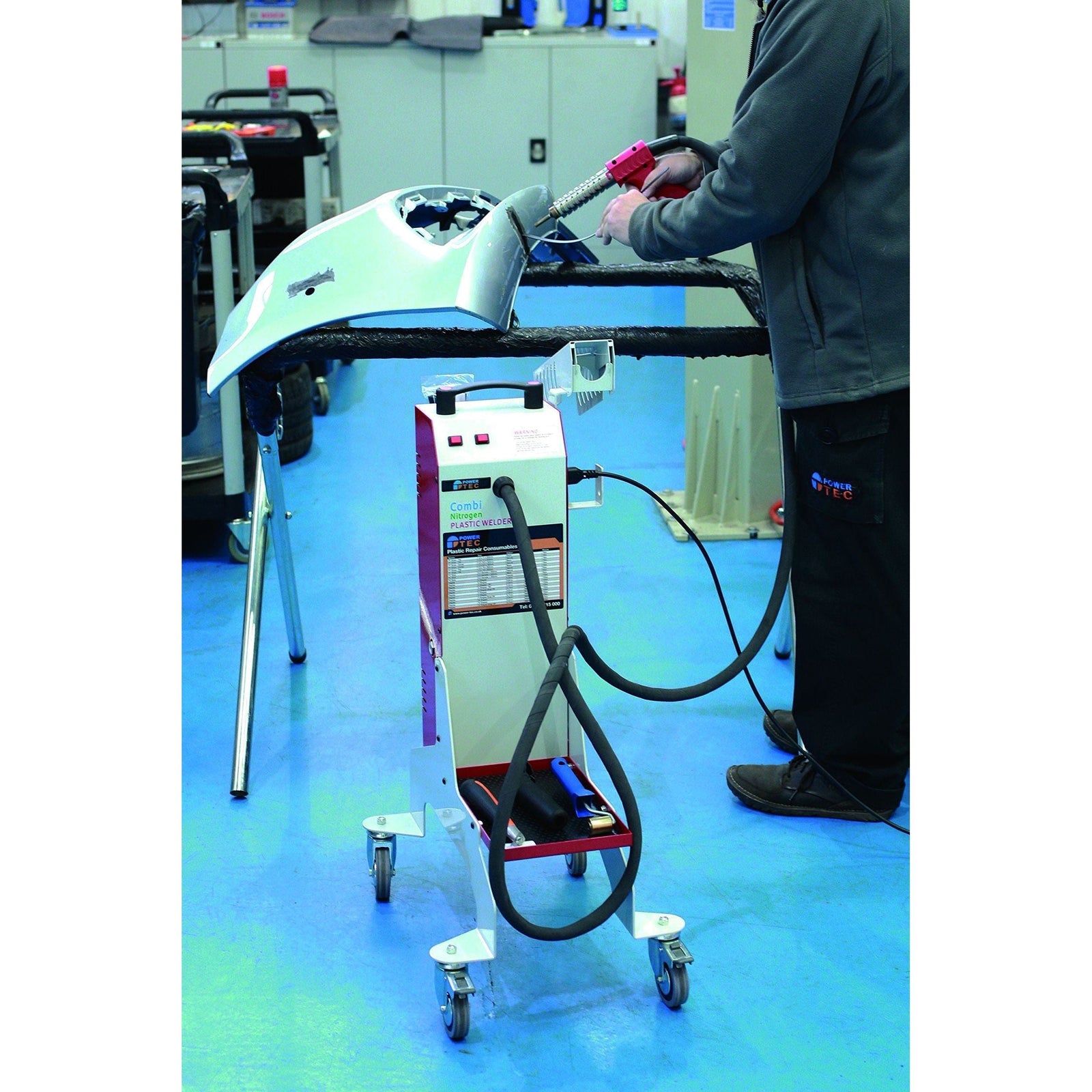 Power-Tec Nitrogen Plastic Welder with Generator 92452