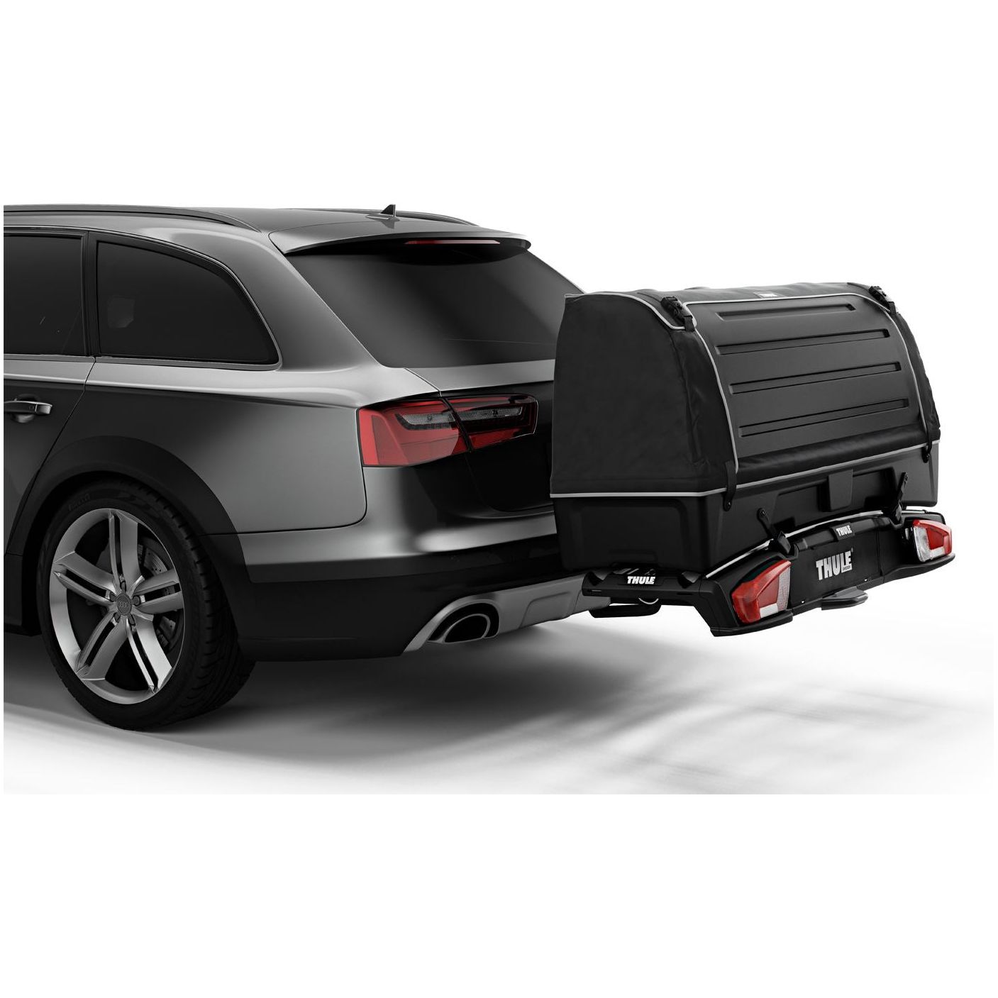 Thule VeloSpace XT two-bike platform towbar bike rack black/aluminium Towbar Bike Rack