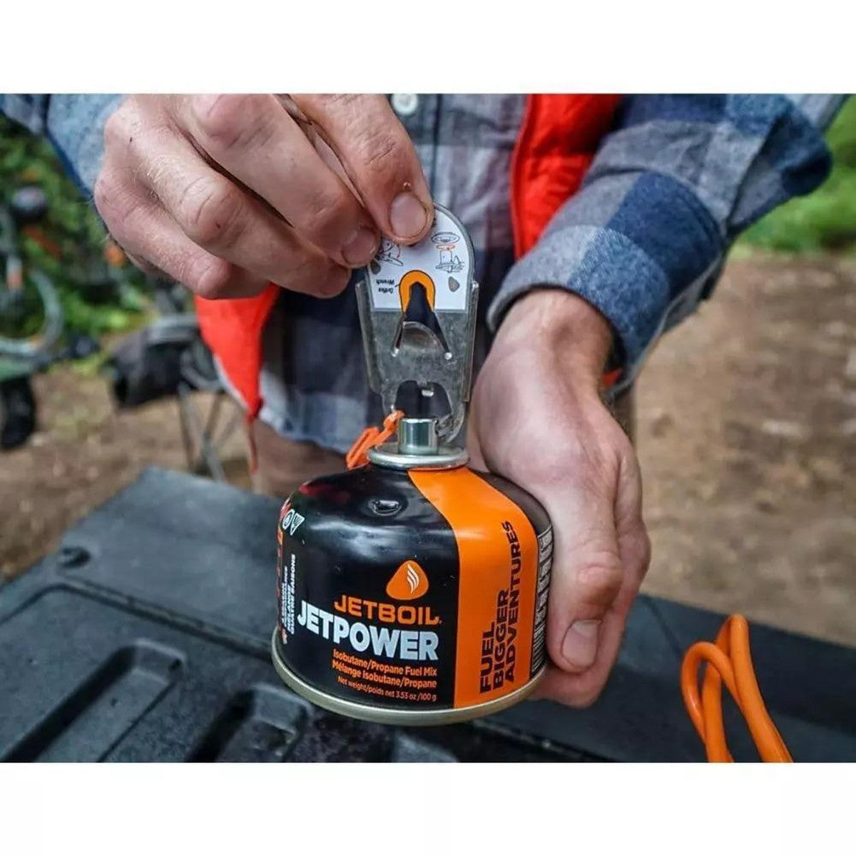 Jetboil JetPower Butane Gas Fuel 100g Canister