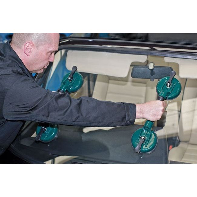 Laser Windscreen Twin Suction Cup Handle Set 7696