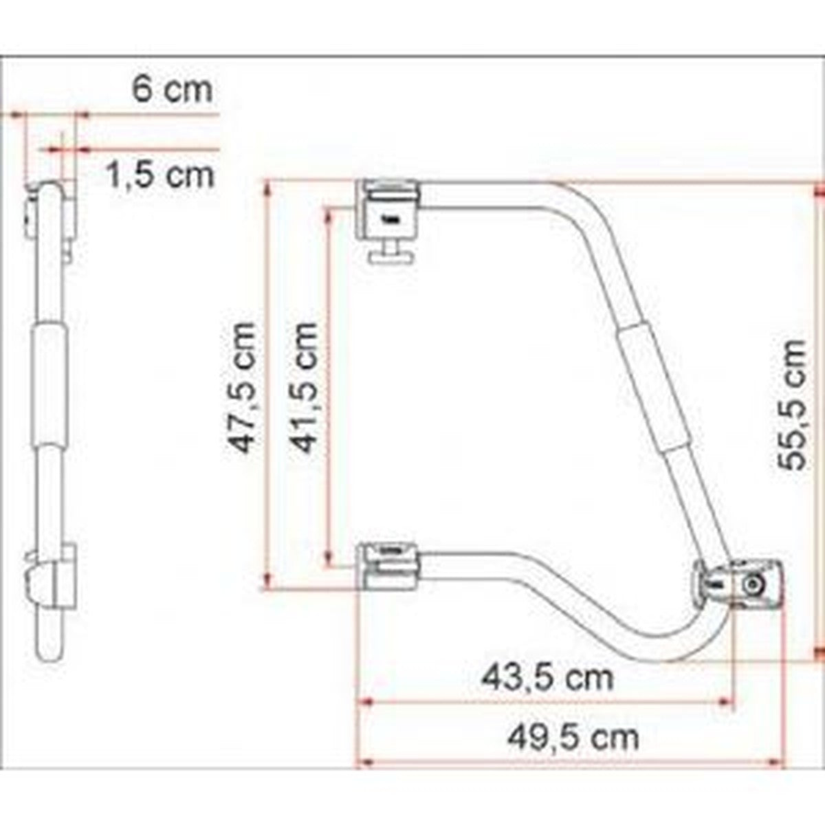 Fiamma Security 46 Pro White 03513-04-