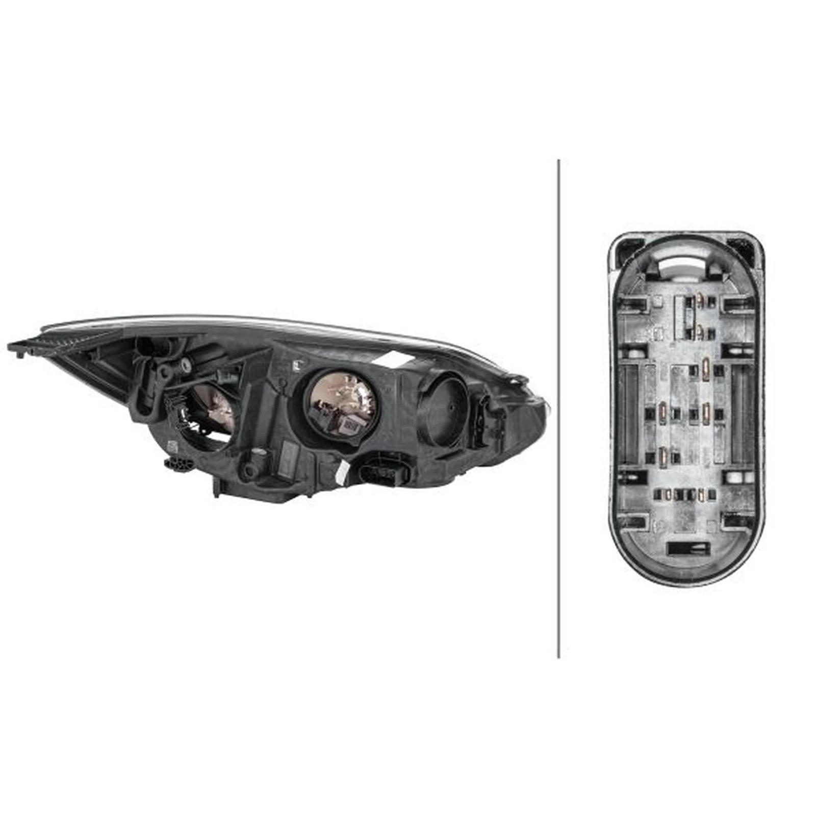 Hella Headlight Headlamp PY21W Left 1EA 354 994-031