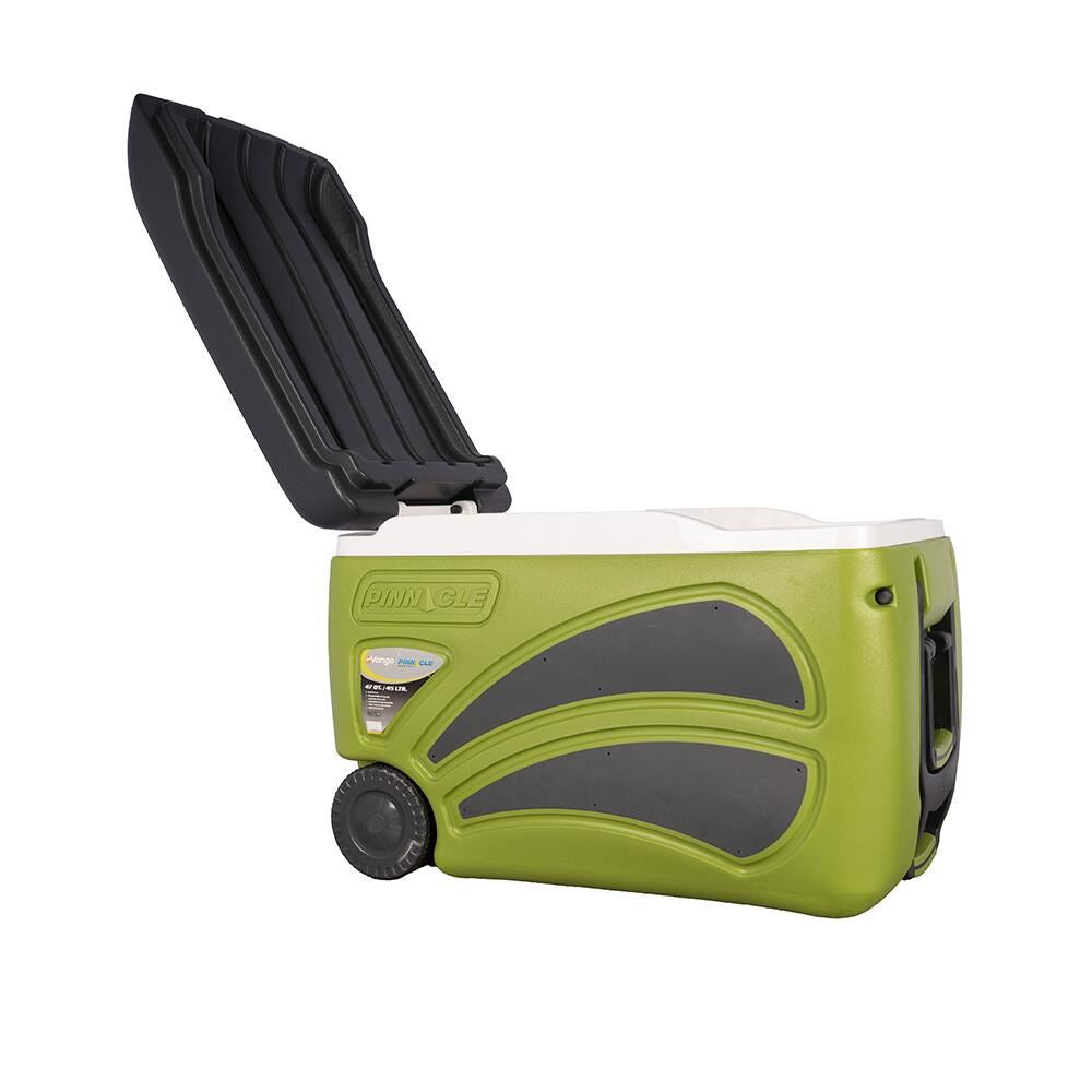 Vango Vango Pinnacle Wheelie 45L-100Hr 5 Piece Set Cooler Coolbox 45L Green
