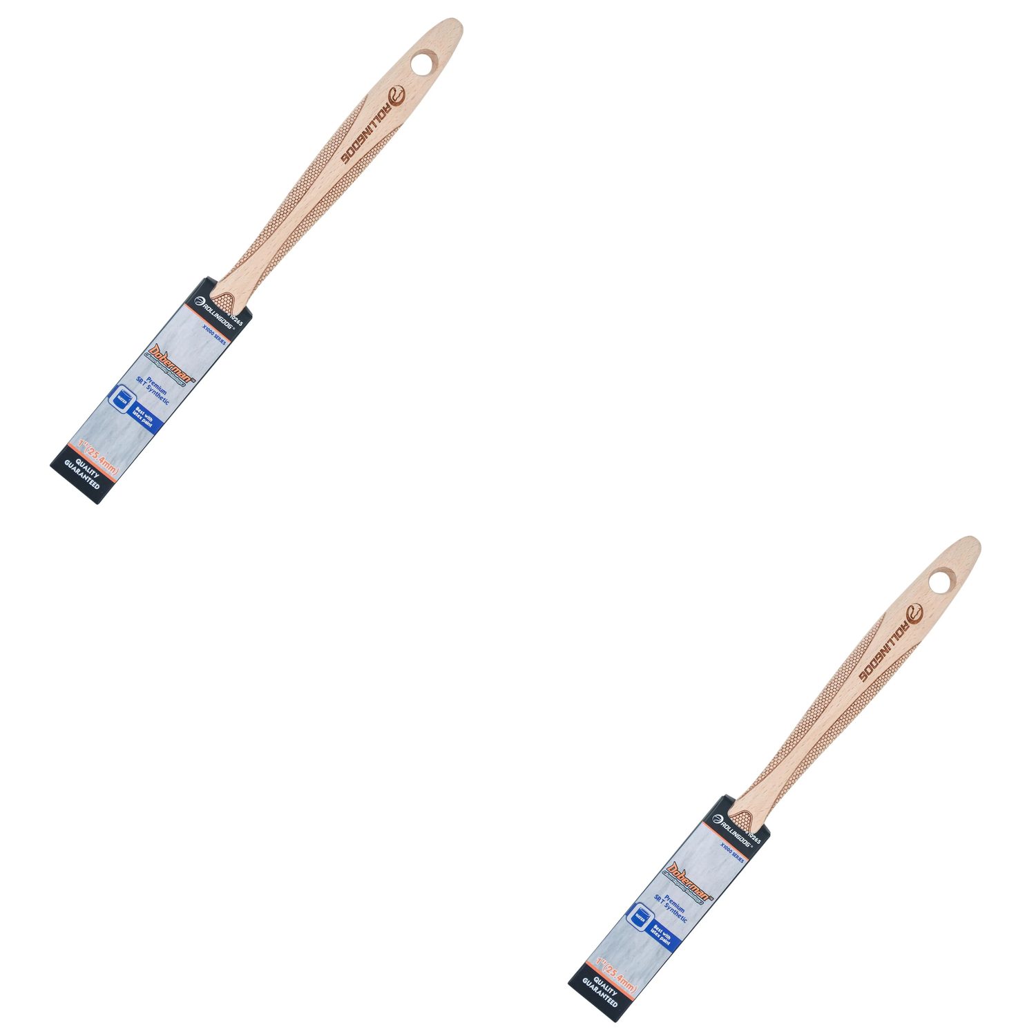 ROLLINGDOG DOBERMAN™ X1000 Series Flat Paint brush 1-3"