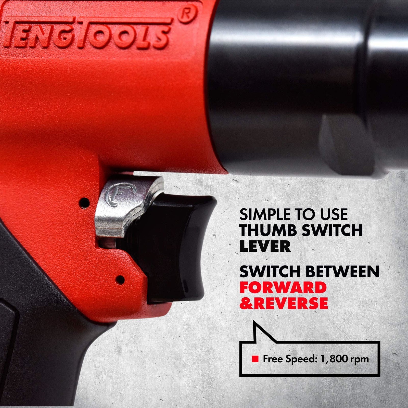 Teng Tools Air Drill 10mm Chuck