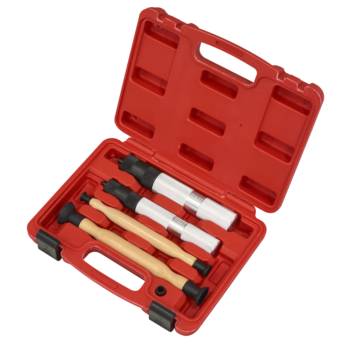 Sealey Valve Collet Remover/Installer Set 5 Piece with Suction Cups