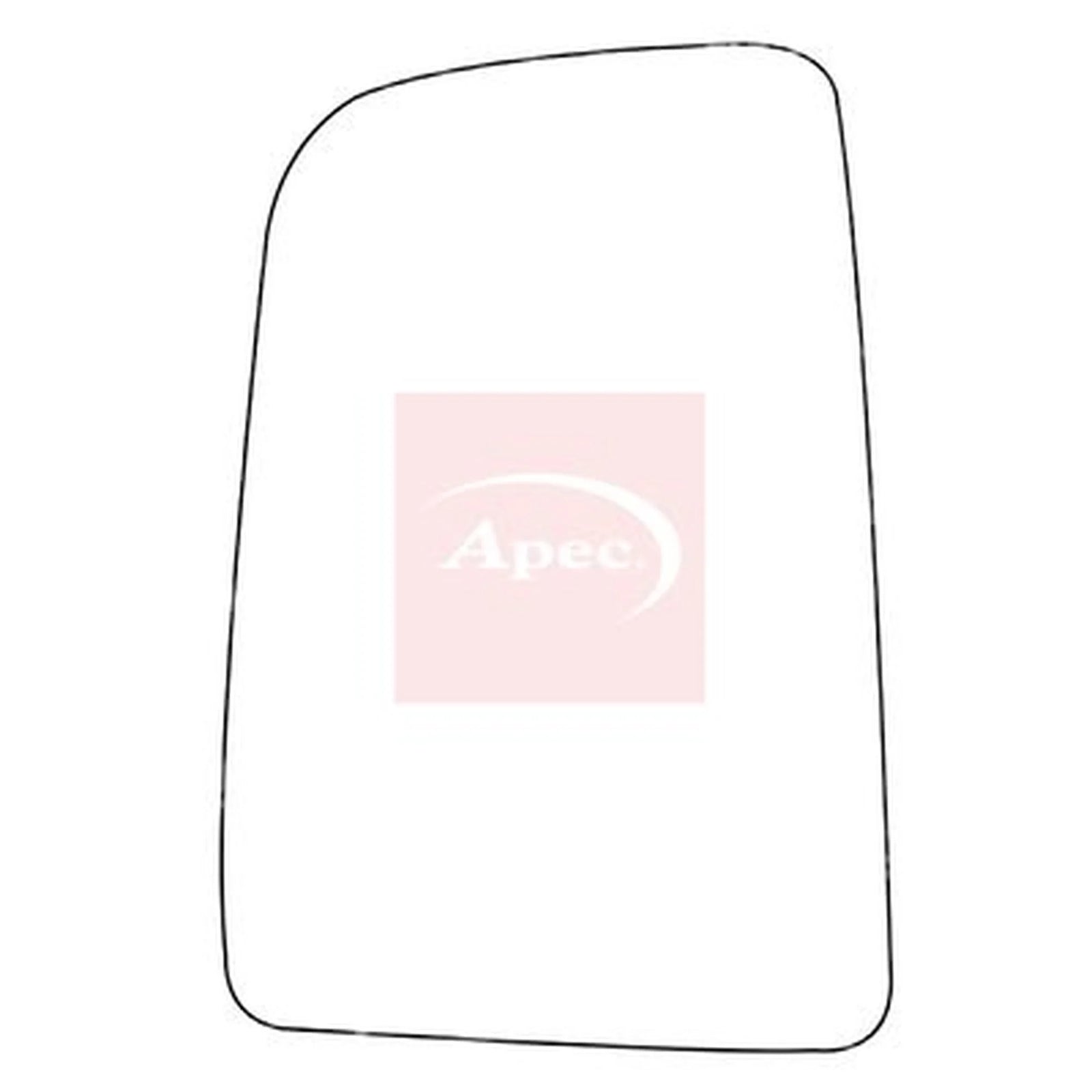 Apec Exterior Wing Mirror Glass Left AMS2143