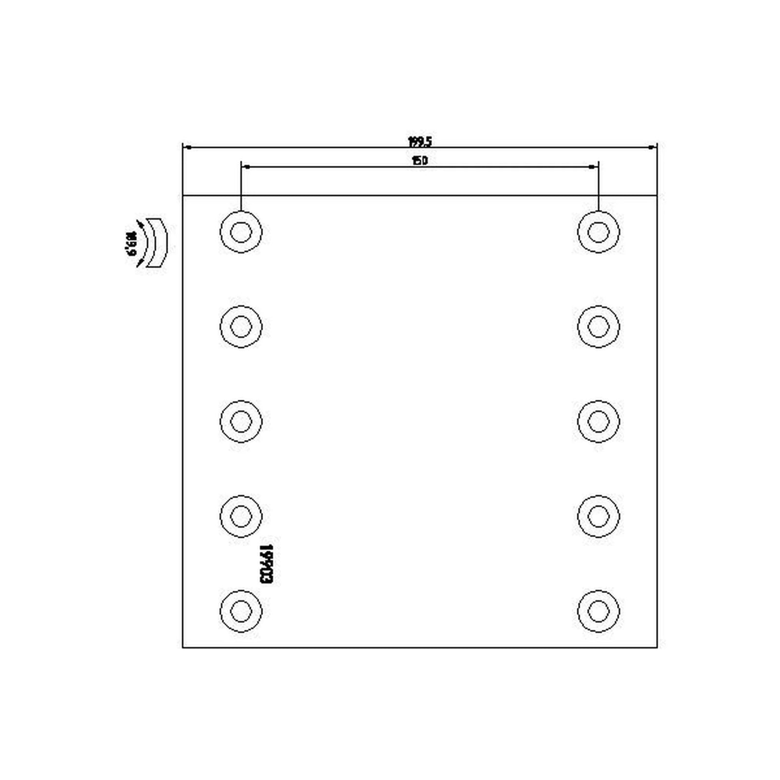 DON Don Cv Brake Lining Set BC1001011A7340