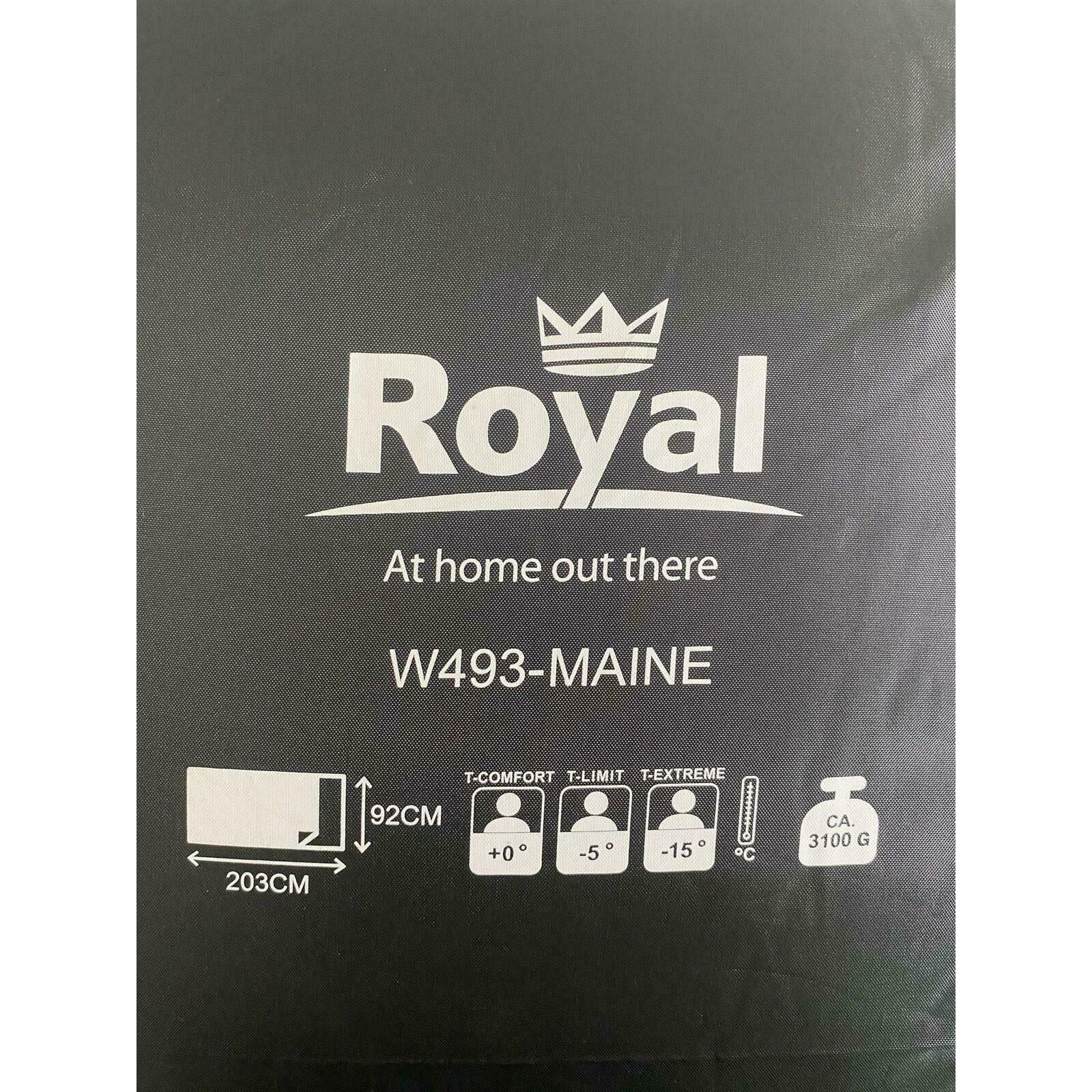 Royal Leisure Sleeping Bag Maine Premium 60Oz Camping Outdoors Travel Home