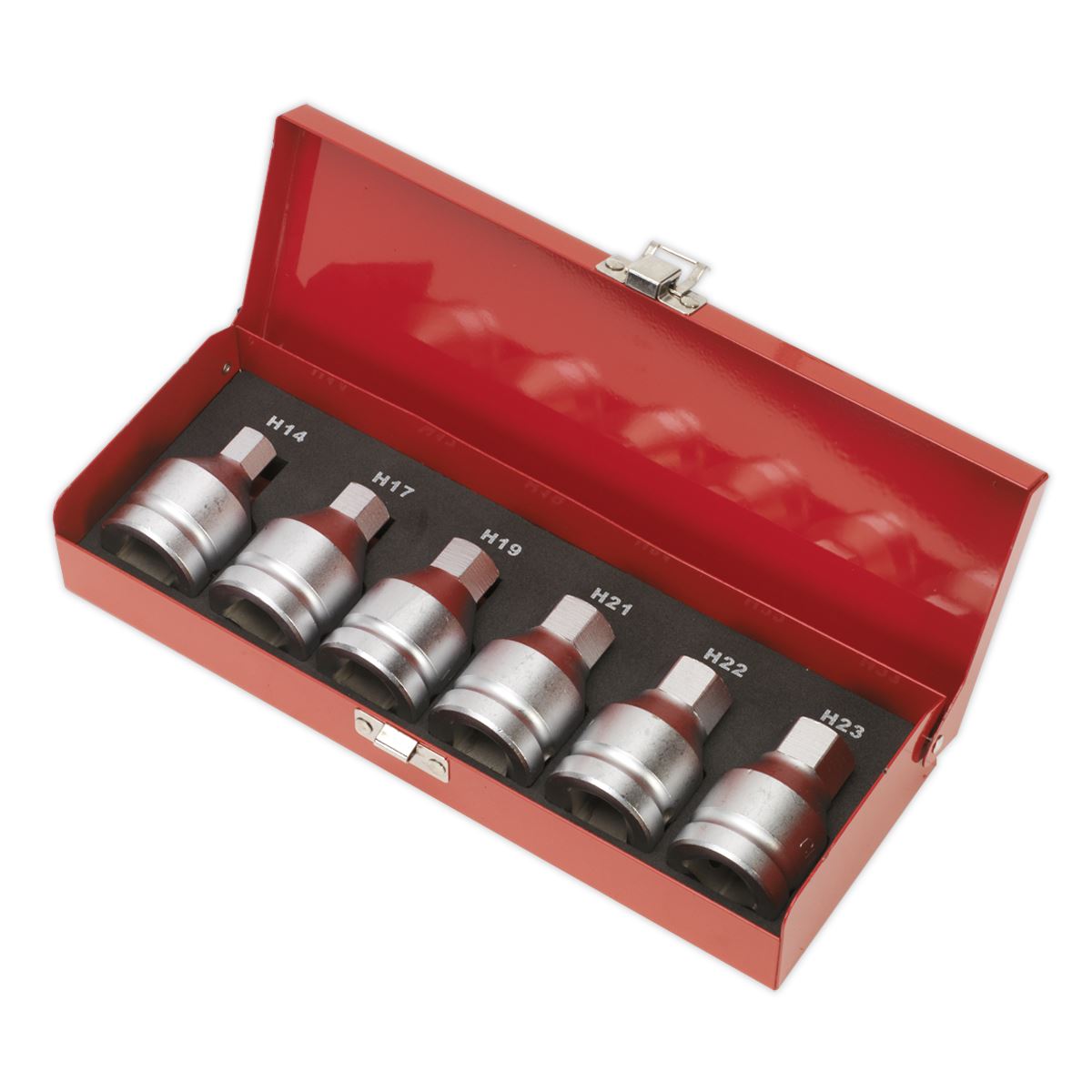 Hex Socket Bit Set 6Pc 3/4Inchsq Drive