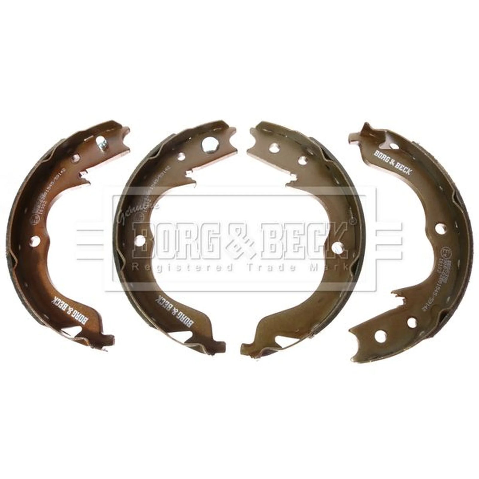 Borg & Beck Parking Brake Shoe Set BBS6398