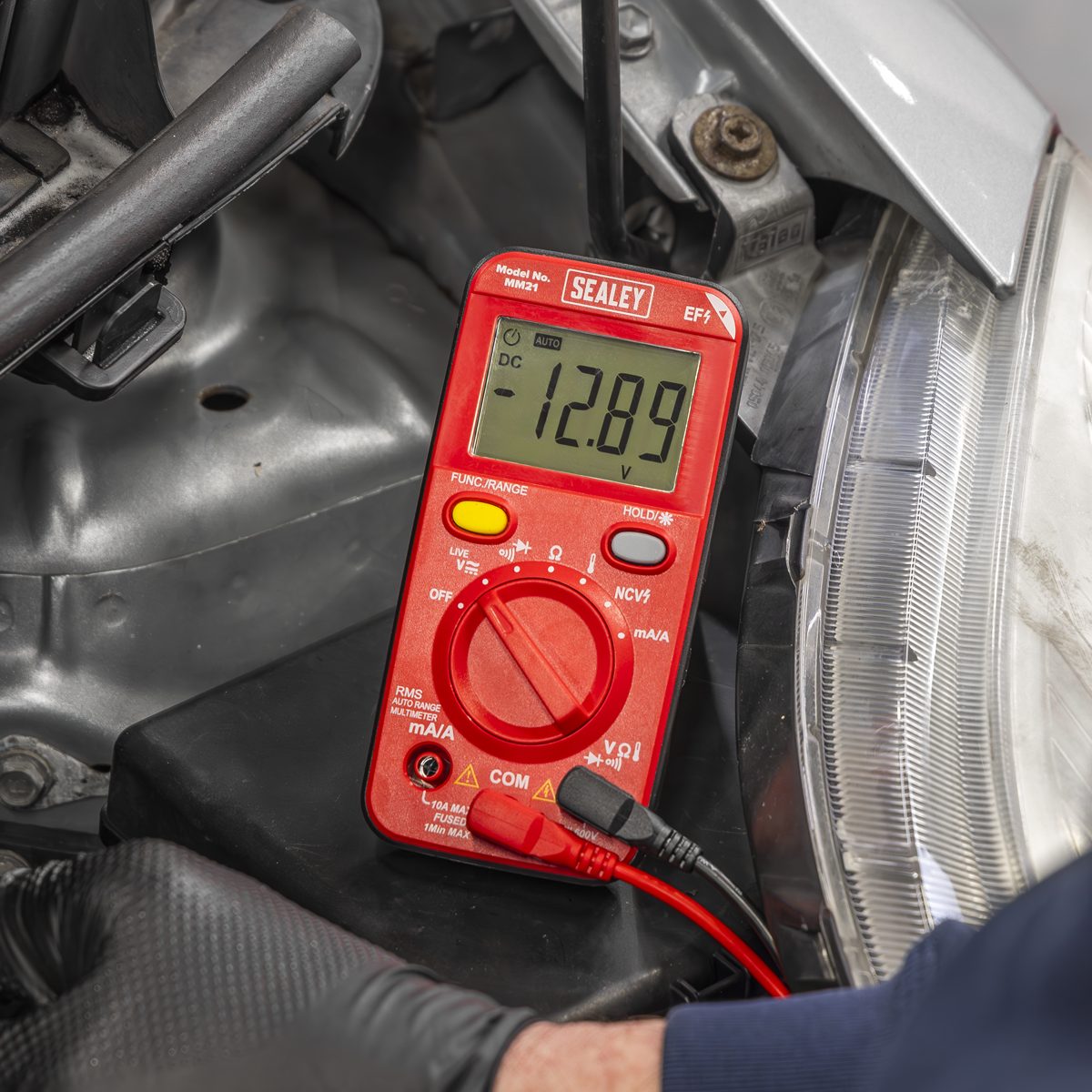 Sealey 10-Function Digital Multimeter MM21 - Auto-Ranging