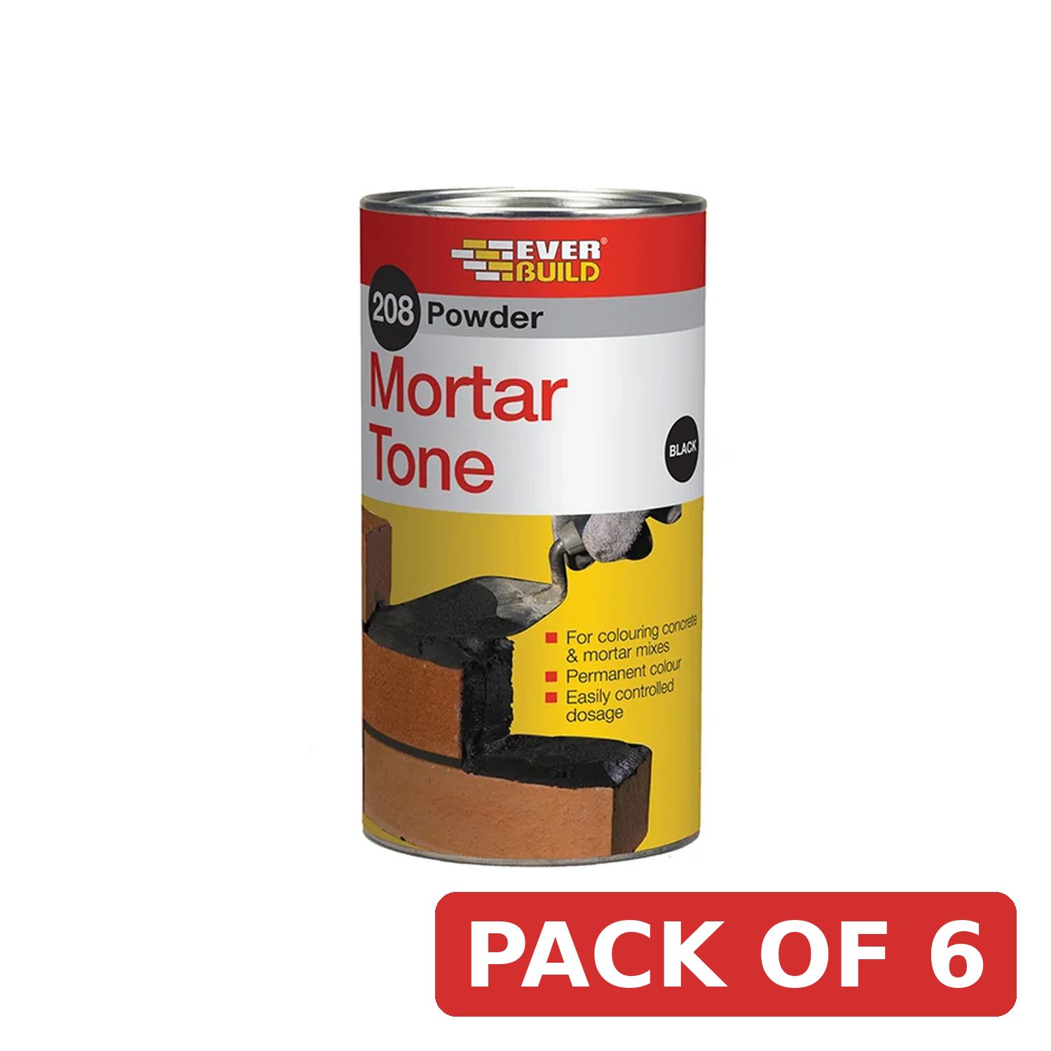 Everbuild Sika MaxMix® Powder Mortar Tone Brown 1kg - 878131