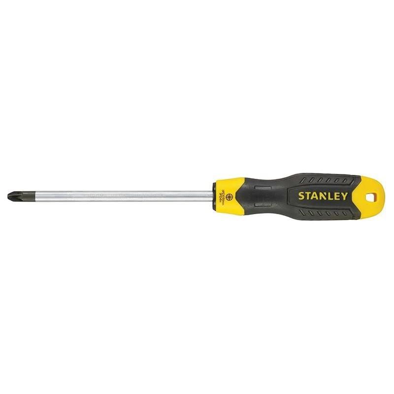 Stanley® Hand Tools Cushion Grip Screwdriver Pozidriv Tip PZ3 x 150mm