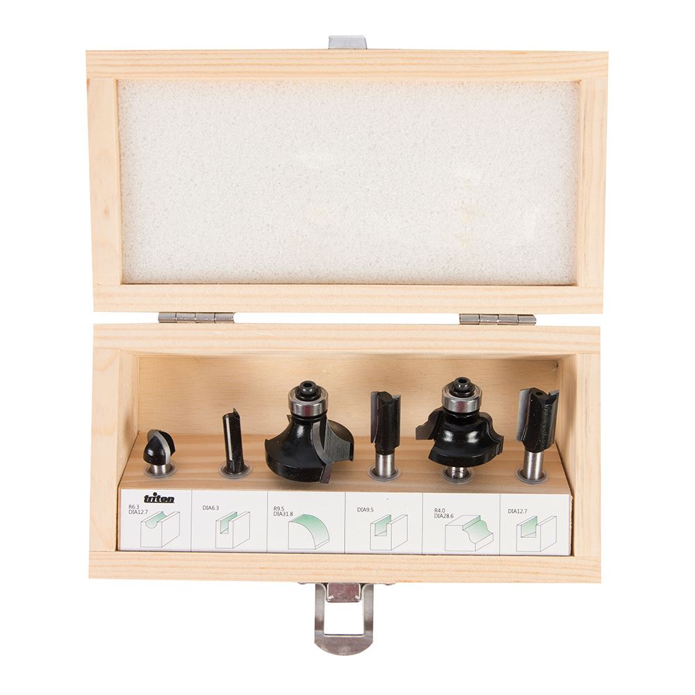 Triton 1/2" Router Kit 6pce 6pce