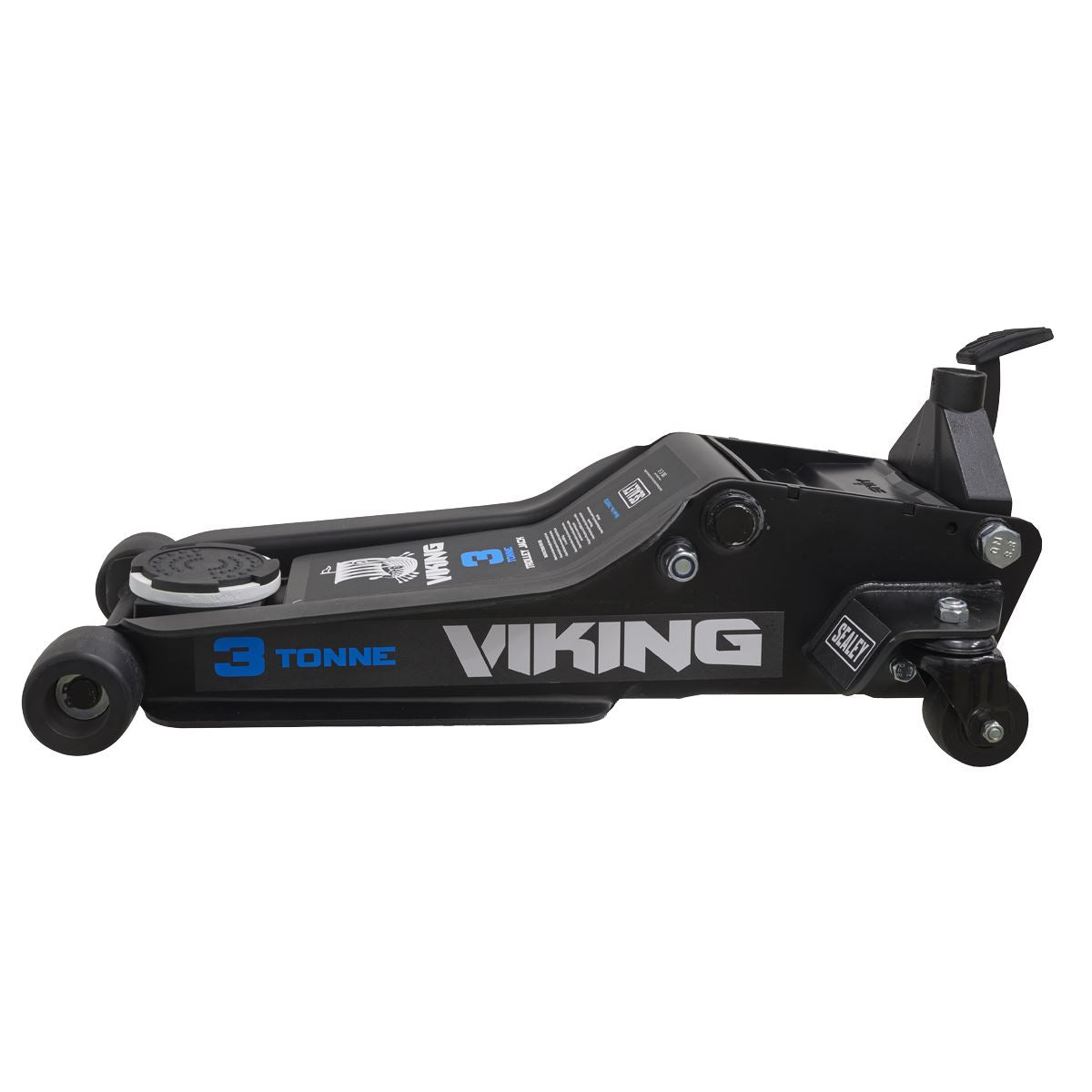 Viking Viking Low Profile Professional Trolley Jack with Rocket Lift 3 Tonne