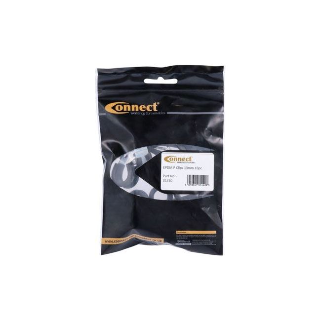 Connect Rubber Lined P Clips 13mm 10pc 31440