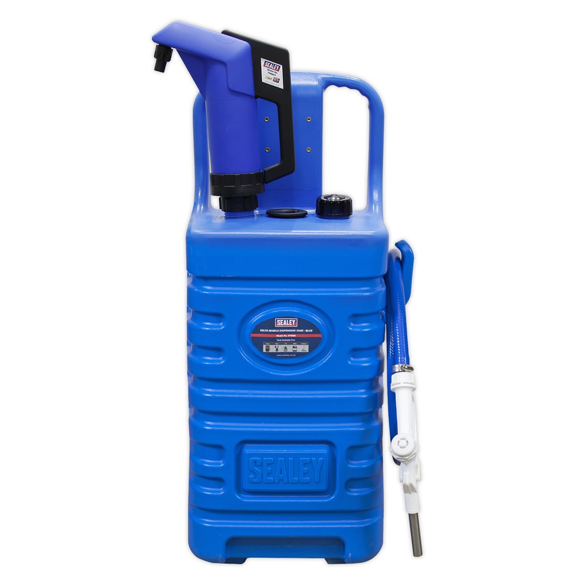 Sealey Mobile Dispensing Tank 55 Litre with AdBlue Pump Blue Fluid Transfer