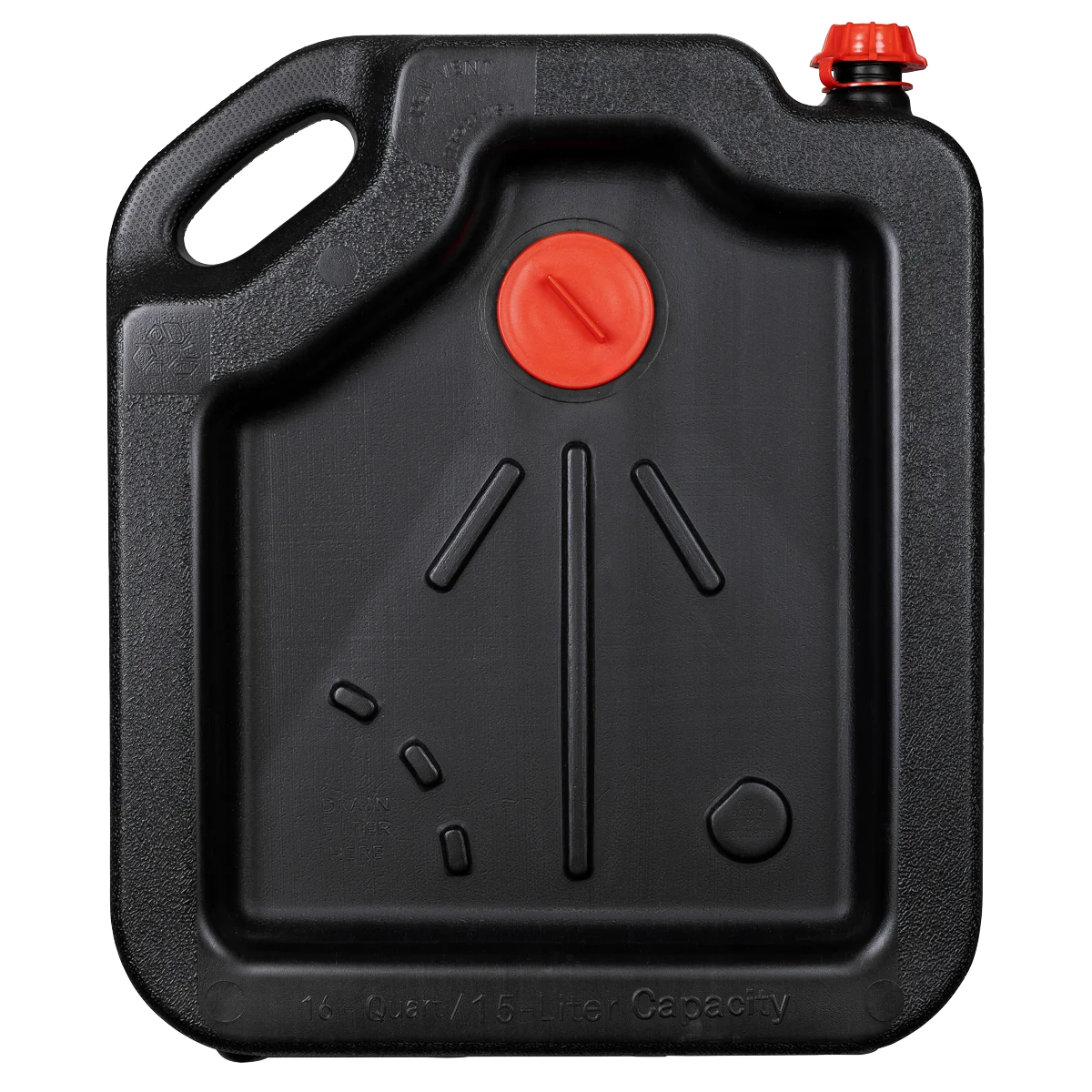 Sealey Portable Oil Drainer 15L DRP45 Heavy-Duty Polyethylene