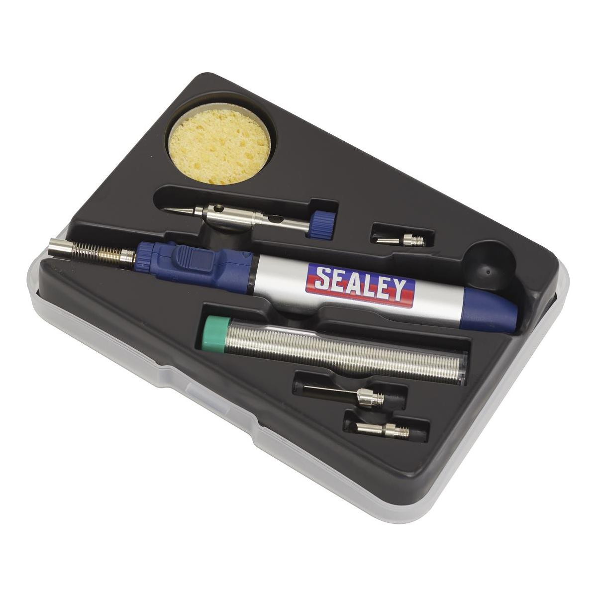 Sealey Premier Micro Butane Torch Kit 7pc AK2953