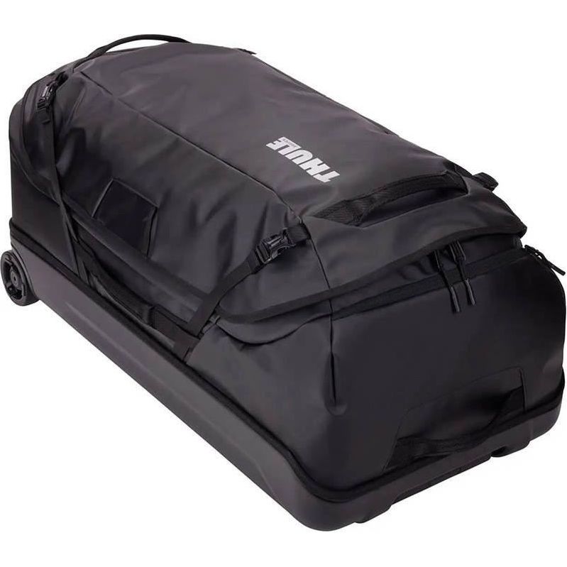 Thule Chasm check 110l in wheeled duffel suitcase black