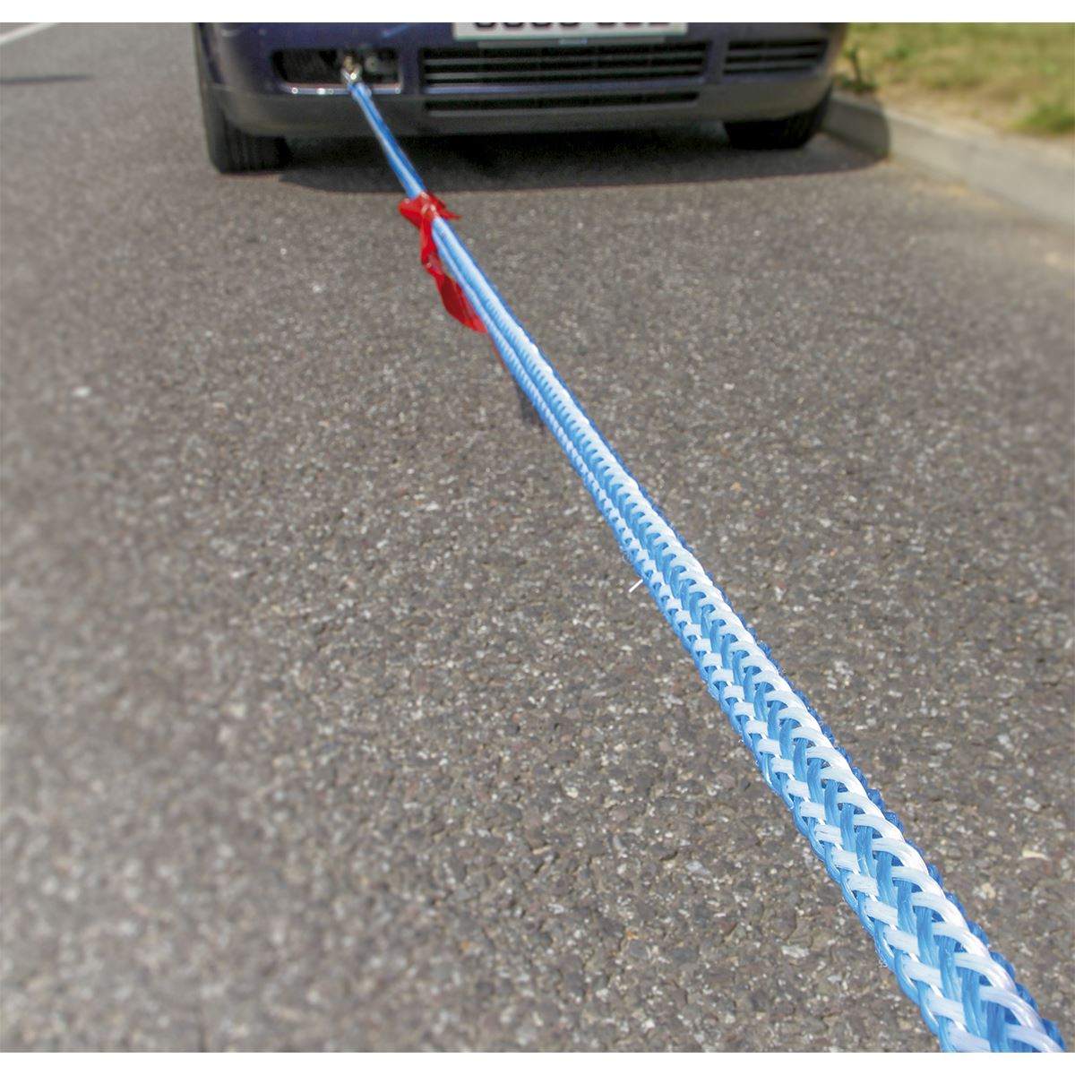 Sealey Tow Rope 2000kg Rolling Load Capacity TH2502