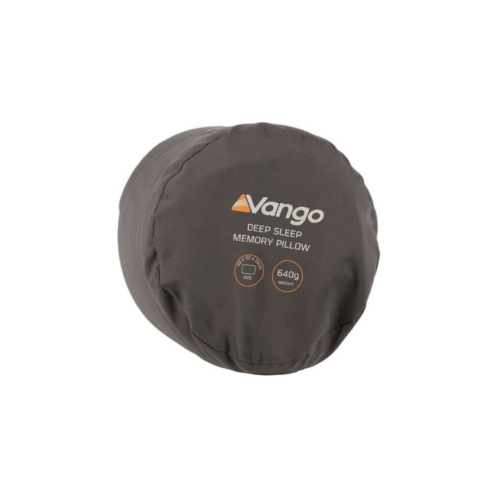 Vango Deep Sleep Memory Pillow Sleeping Bag Shadow Grey
