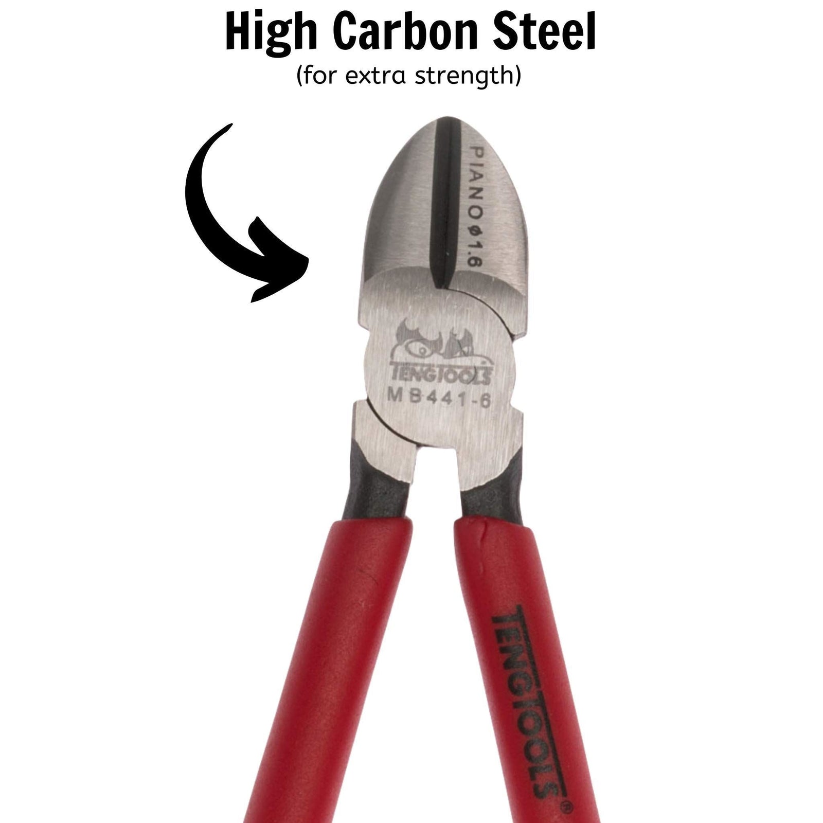 Teng Tools Side Cutting Plier 160mm