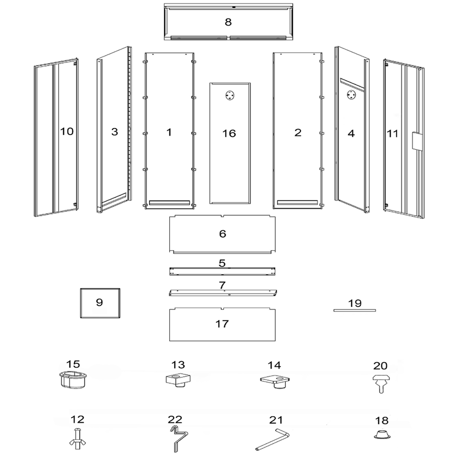Sealey Plastic insert SC02.L