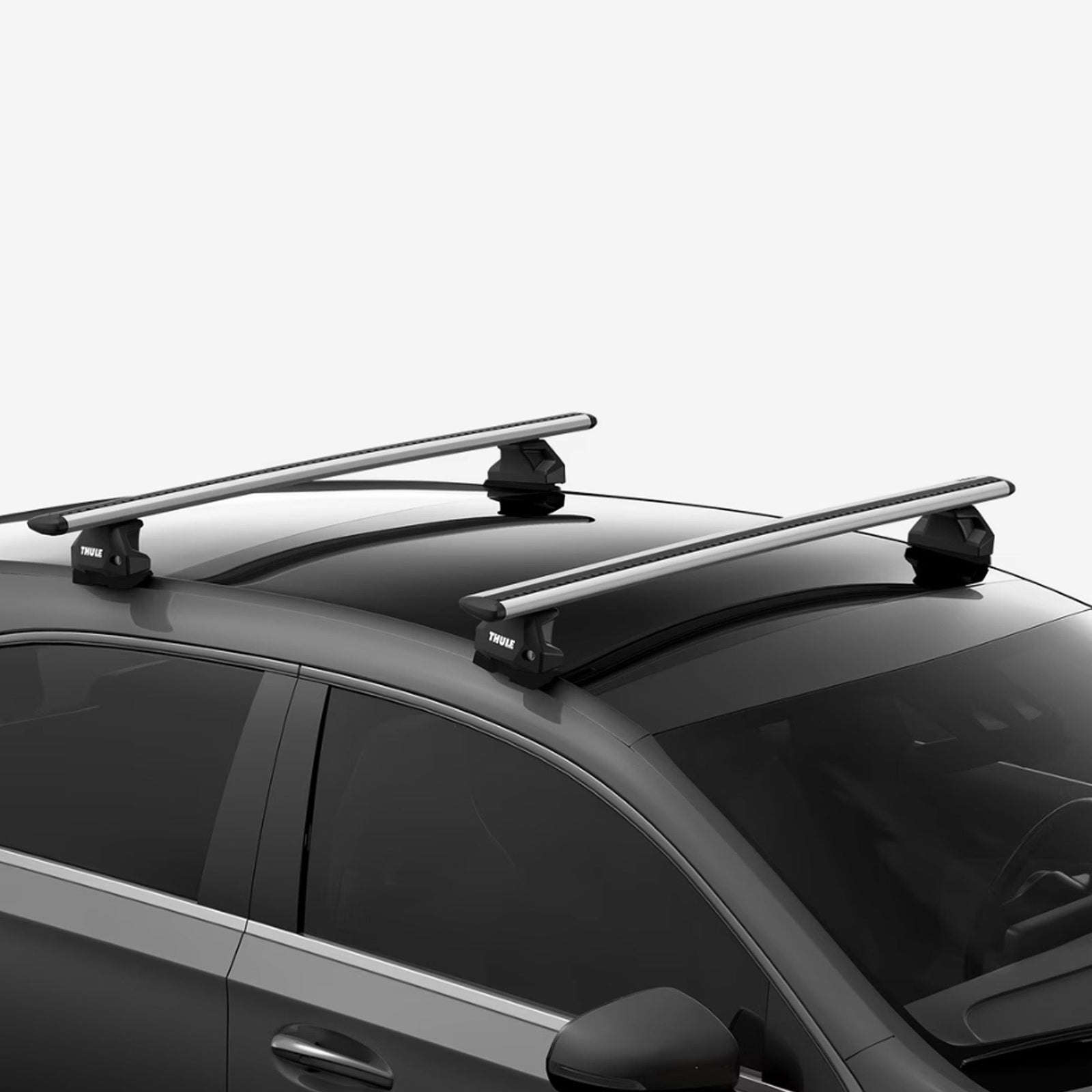 Thule WingBar Evo Roof Bars Aluminum fits Renault Trafic Van 2001-2006 5-dr with Fixed Points, with High Roof