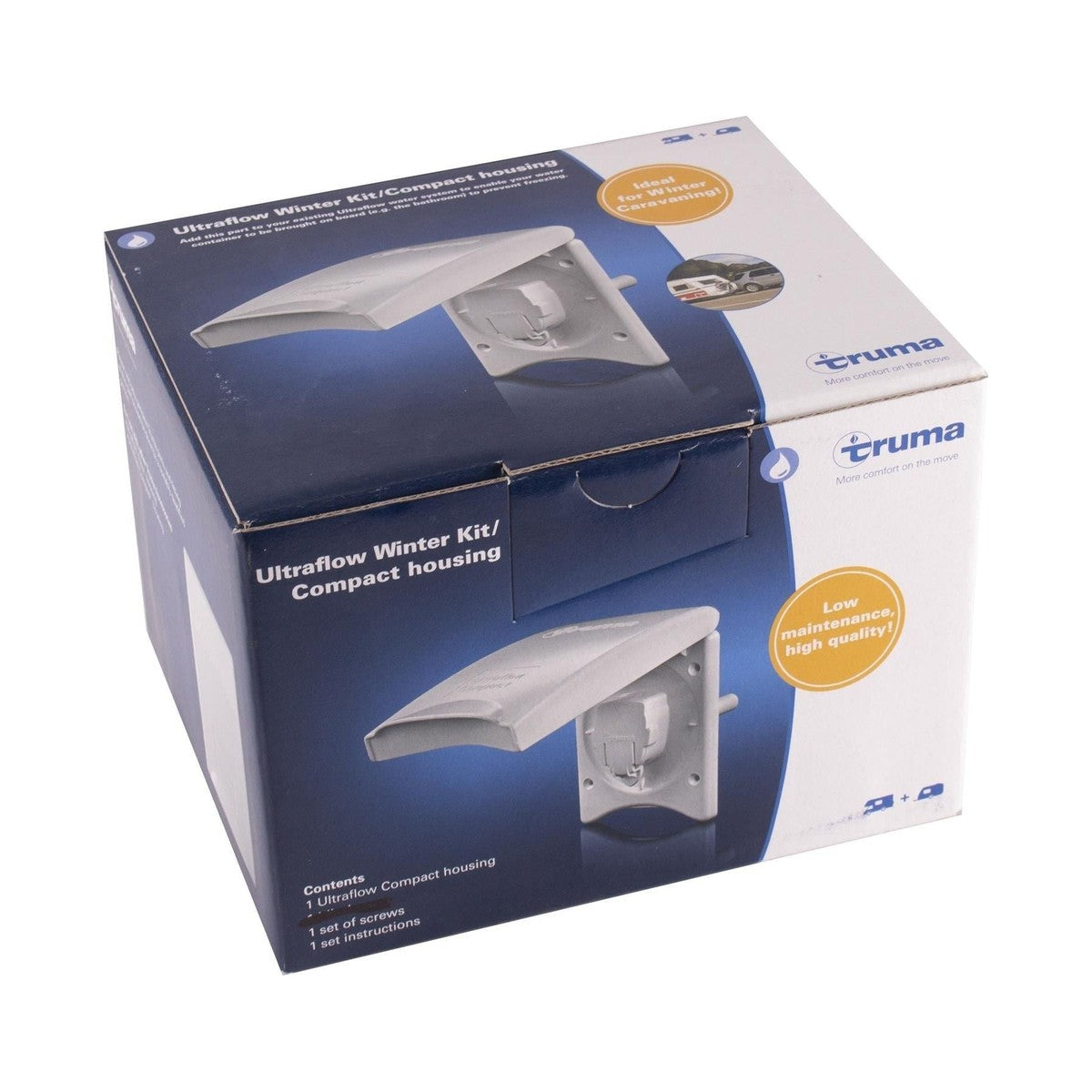 Caravan Truma Ultraflow Winter Compact Water Inlet White Housing 46030-01