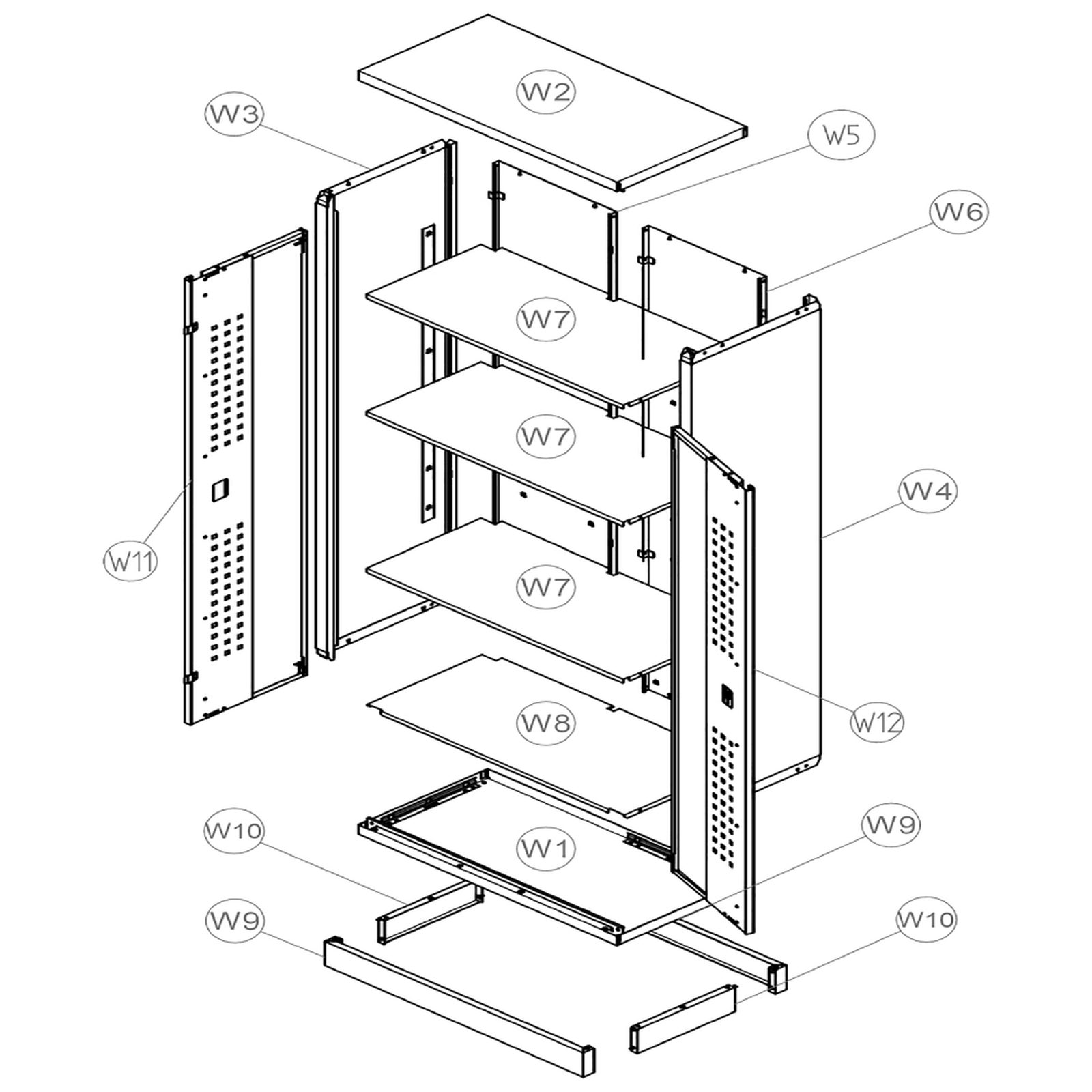 Sealey Right side panel APMS56.W4