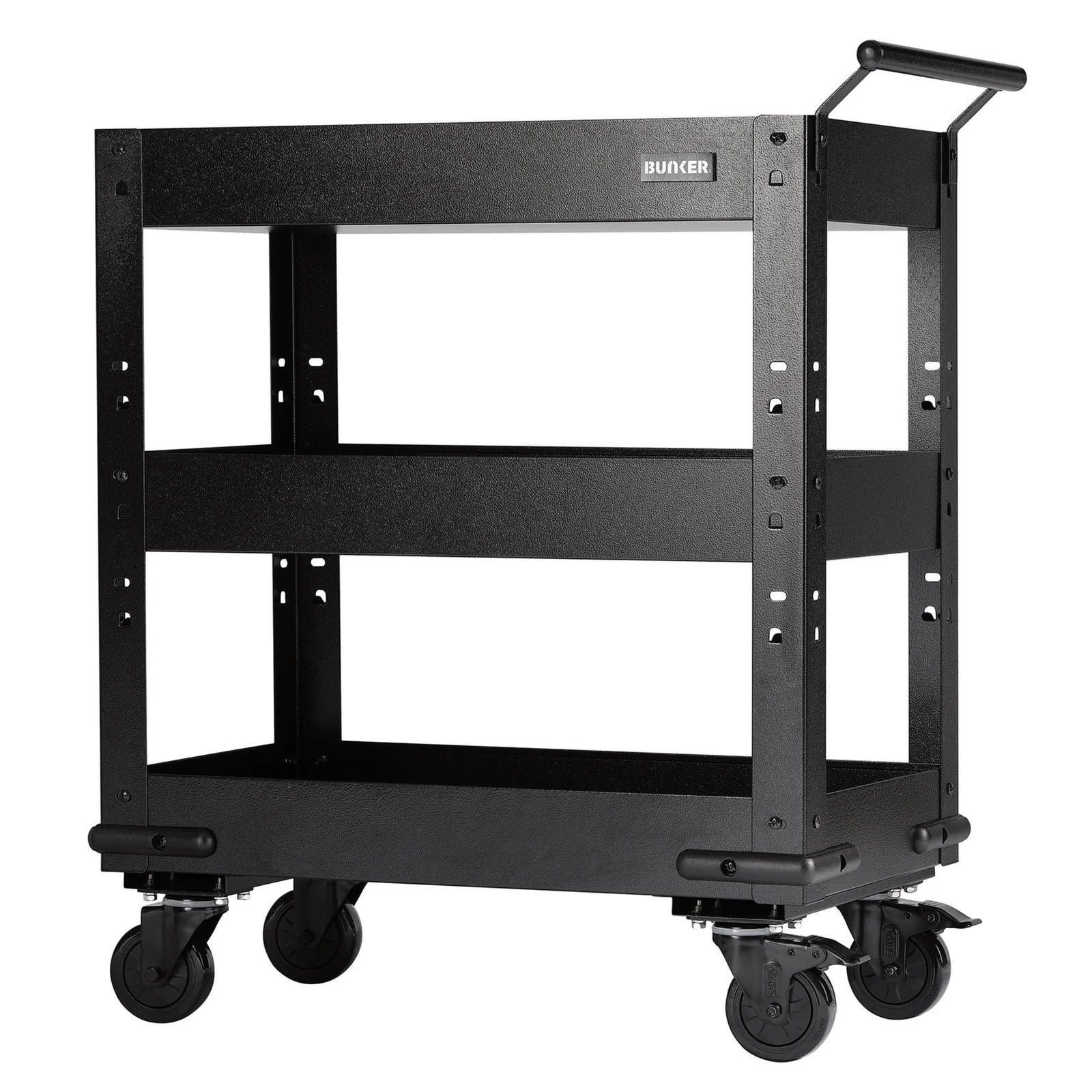 Draper BUNKER 3 Tier Trolley with Pull Handle, 714mm - B400-3TCR