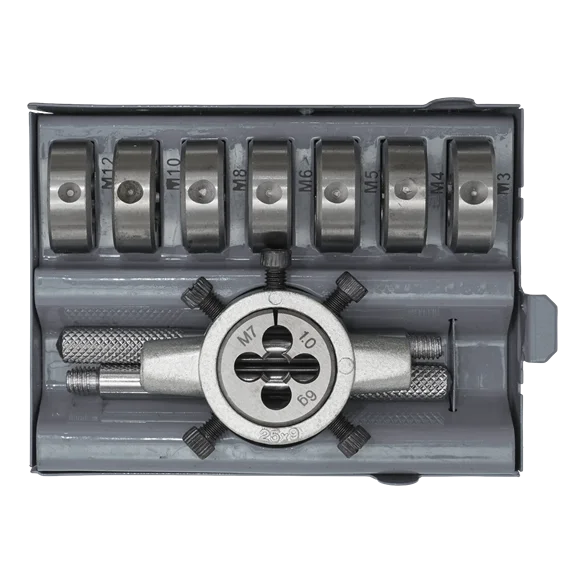 Sealey Split Die Set 9pc Metric AK3009