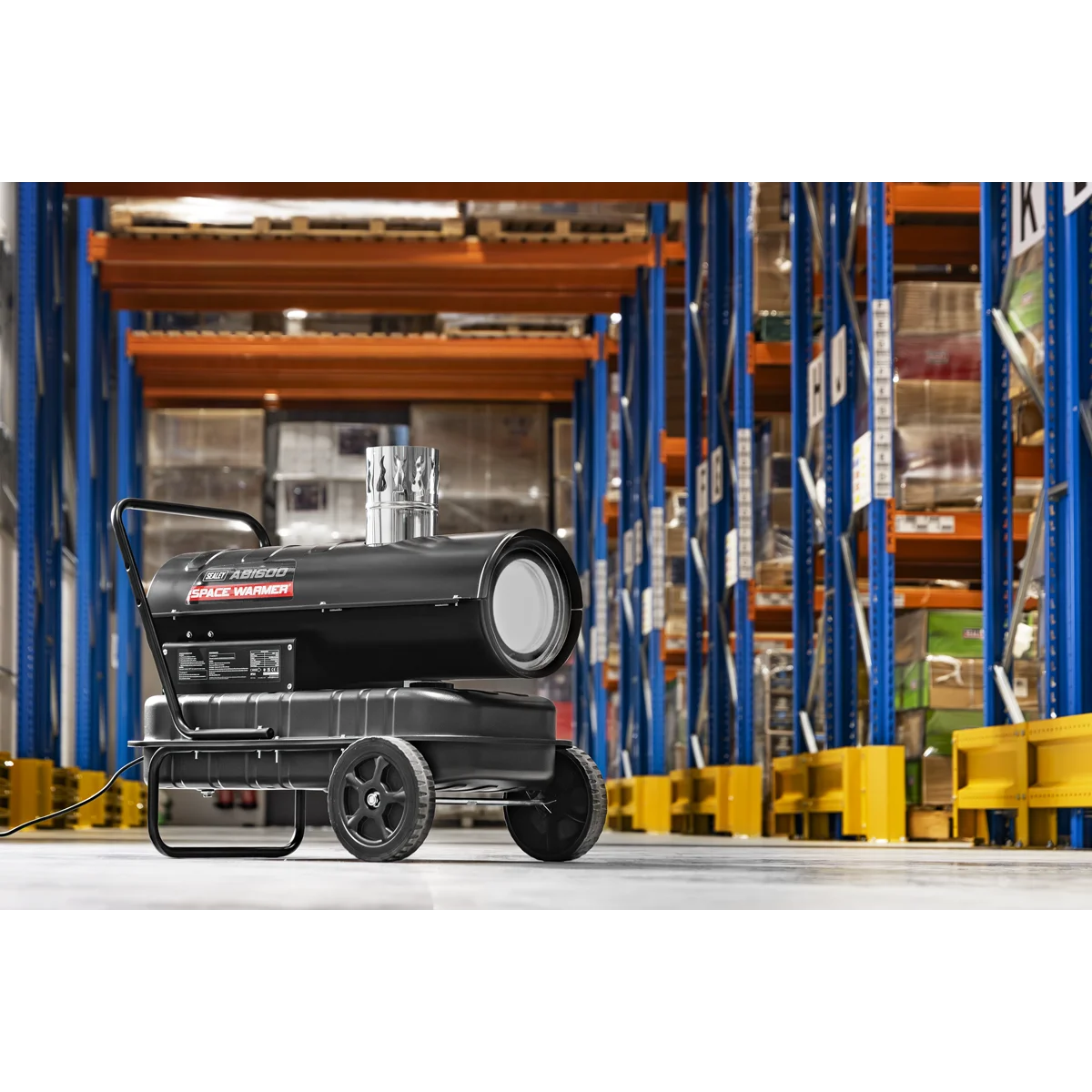 Sealey Space Warmer® Heater ABI600 20kW Kerosene/Diesel