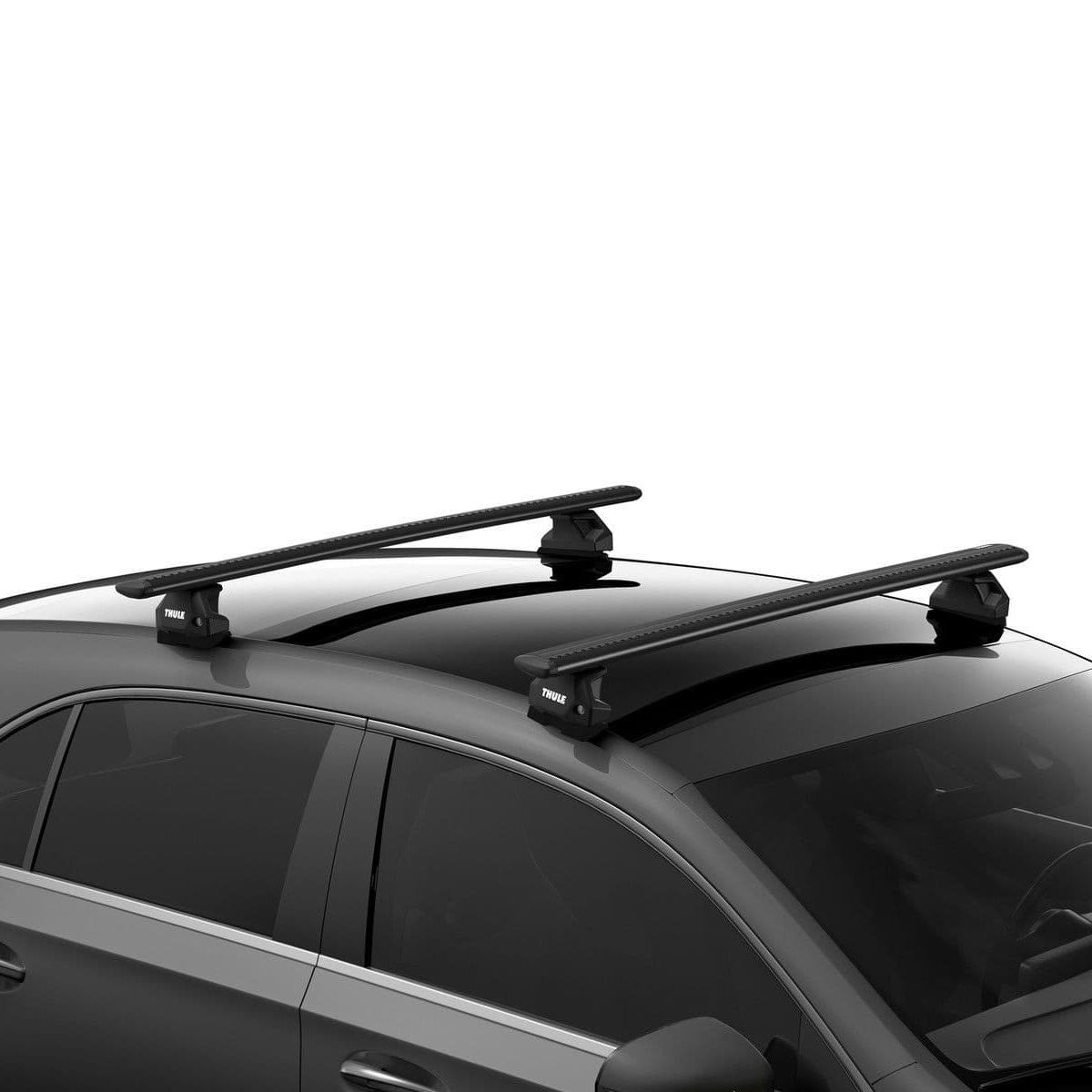 Thule WingBar Evo Roof Bars Black fits Kia PV5 Passenger 2025- 5 doors with Fixed Points