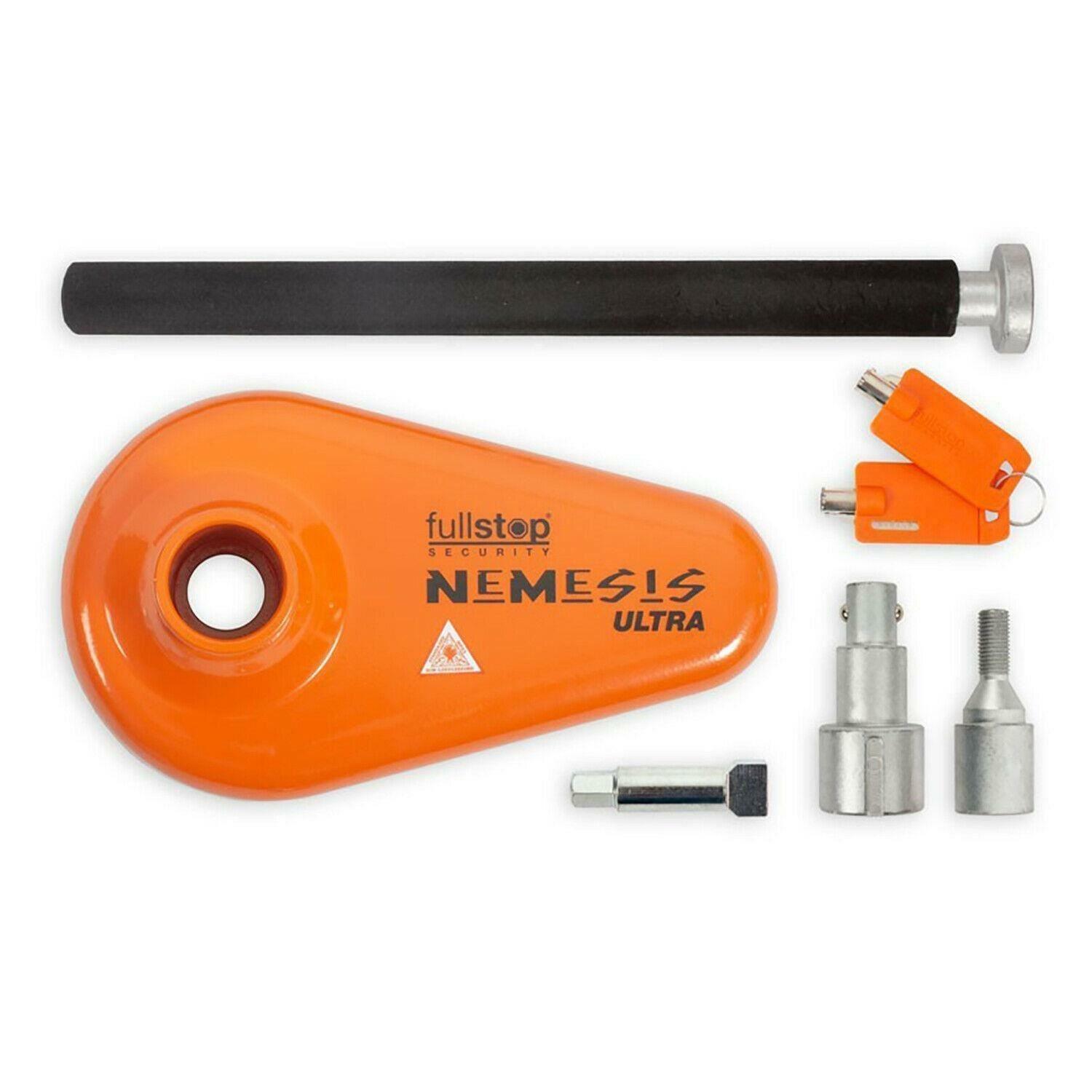 Purpleline Nemesis Ultra Caravan Wheel Clamp Lock – High Security Wheel Clamp