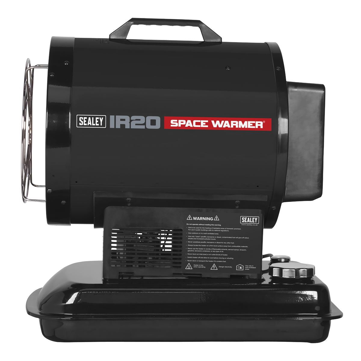 Sealey IR20 Infrared Paraffin Kerosene and Diesel Heater 20.5kW 230V Workshop
