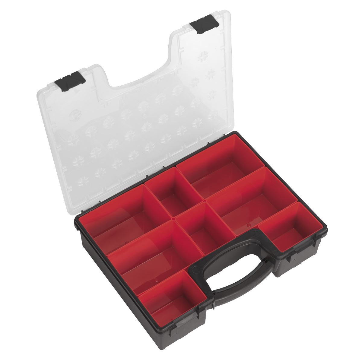 Parts Storage Case With 8 Removable Compartments