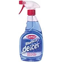 12x CarPlan Blue Star De Icer De-Icer Trigger Spray Winter Car 500ml