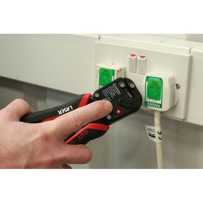 Laser Automatic Wire Stripper With Voltage Detector 7729