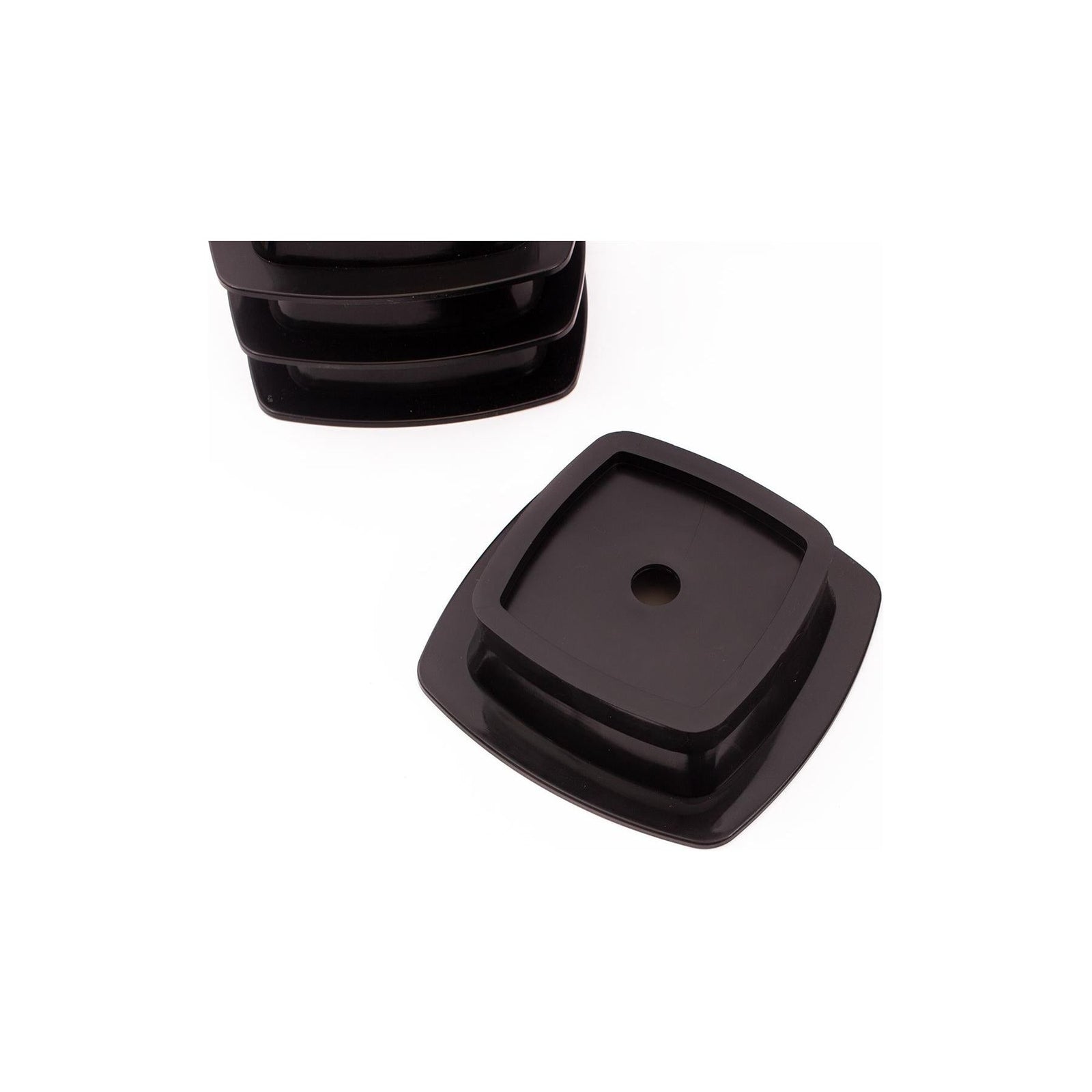 Stak-a-Set 4 Stackable Bases Extend Corner Steady Blocks Jack Up Caravan Trailer