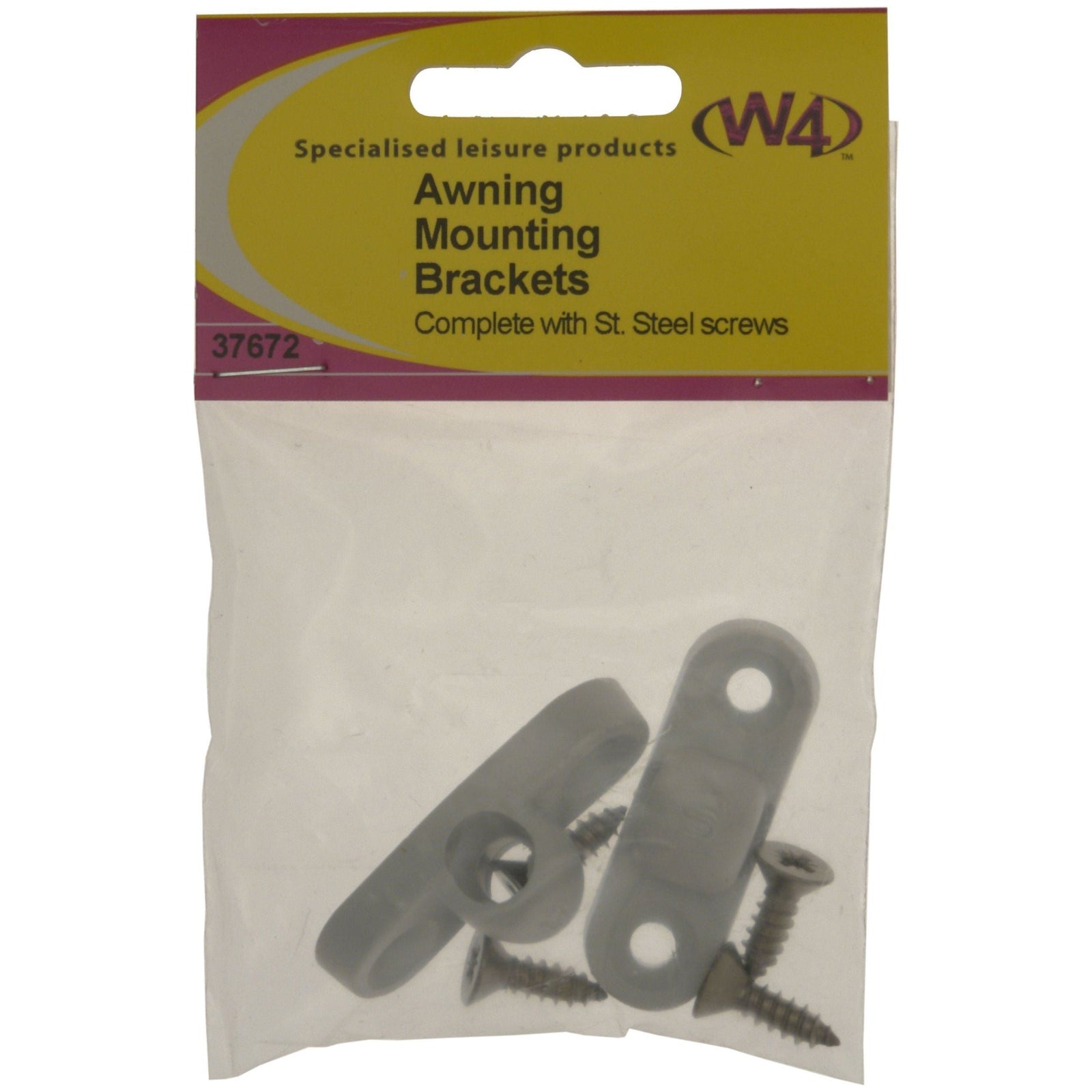 MDS1203 W4 Awning pole mounting brackets pack of 2 37672