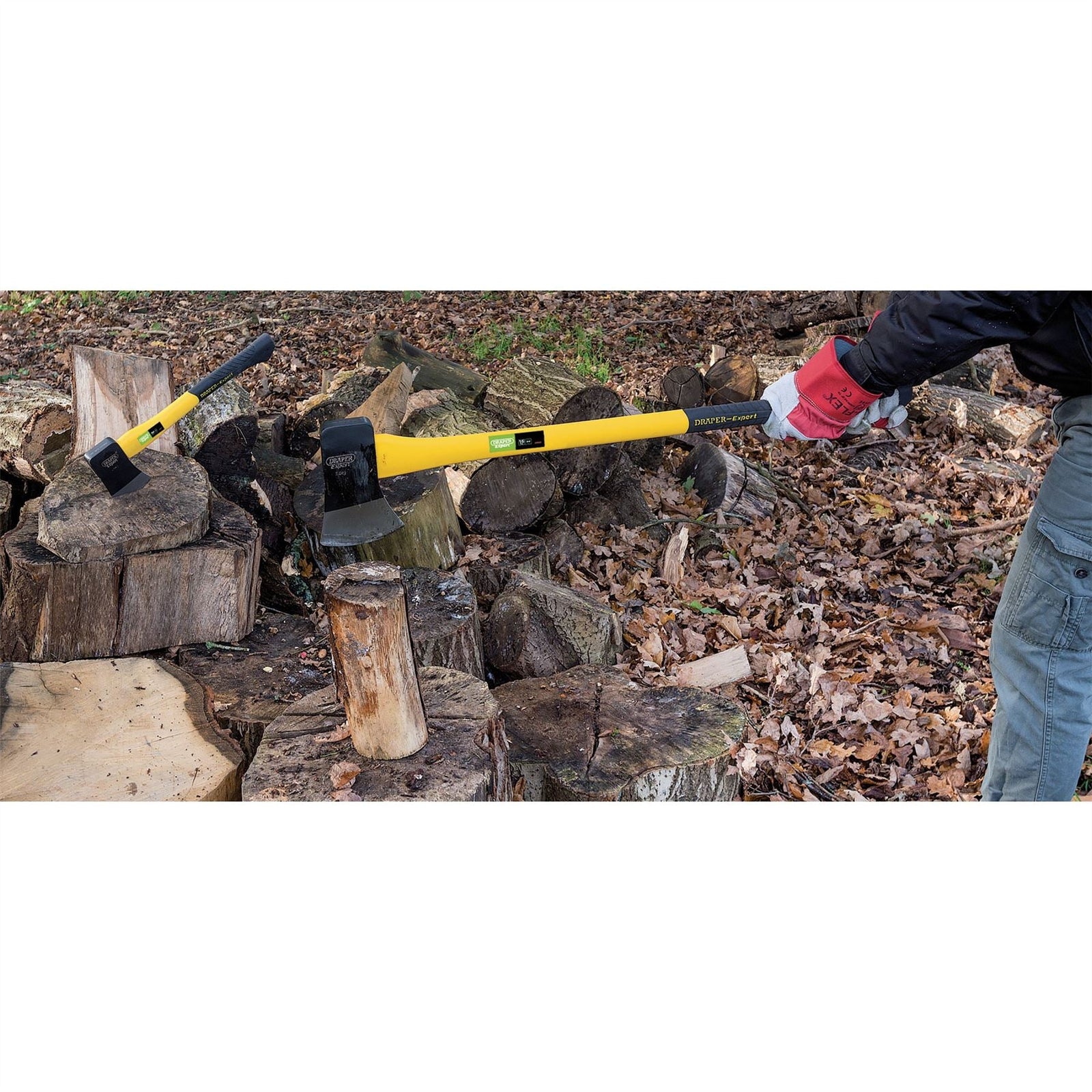 Draper Felling Axe with Fibreglass Shaft, 1.6kg 09942