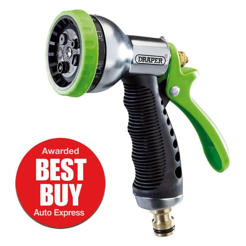 Draper 7 Pattern Aluminium Spray Gun 25342